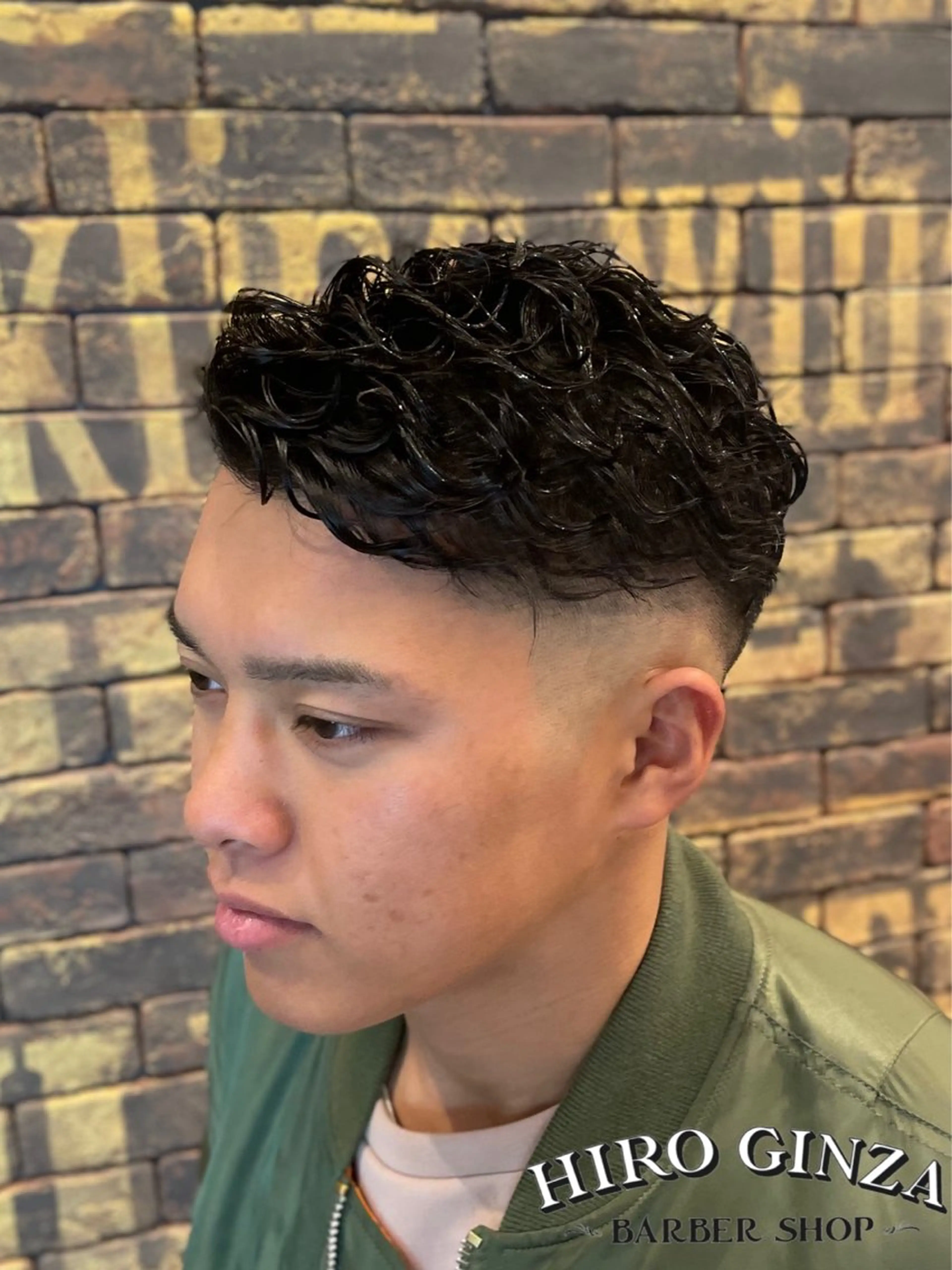 ショート パーマ ヒロ銀座　石川 昂のヘアスタイル