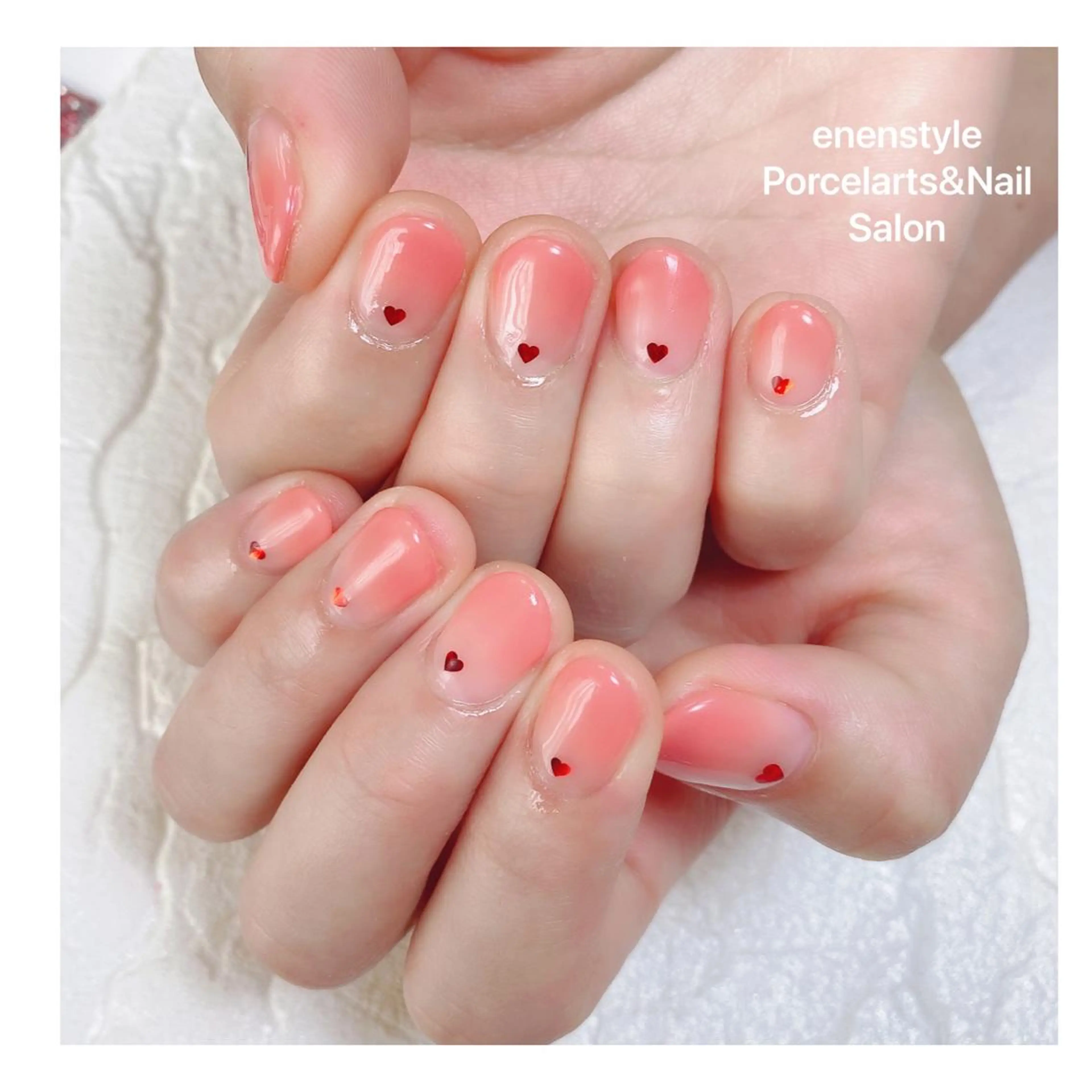 ショート ネイル ハンドネイル 👑enen style👑のネイルデザイン