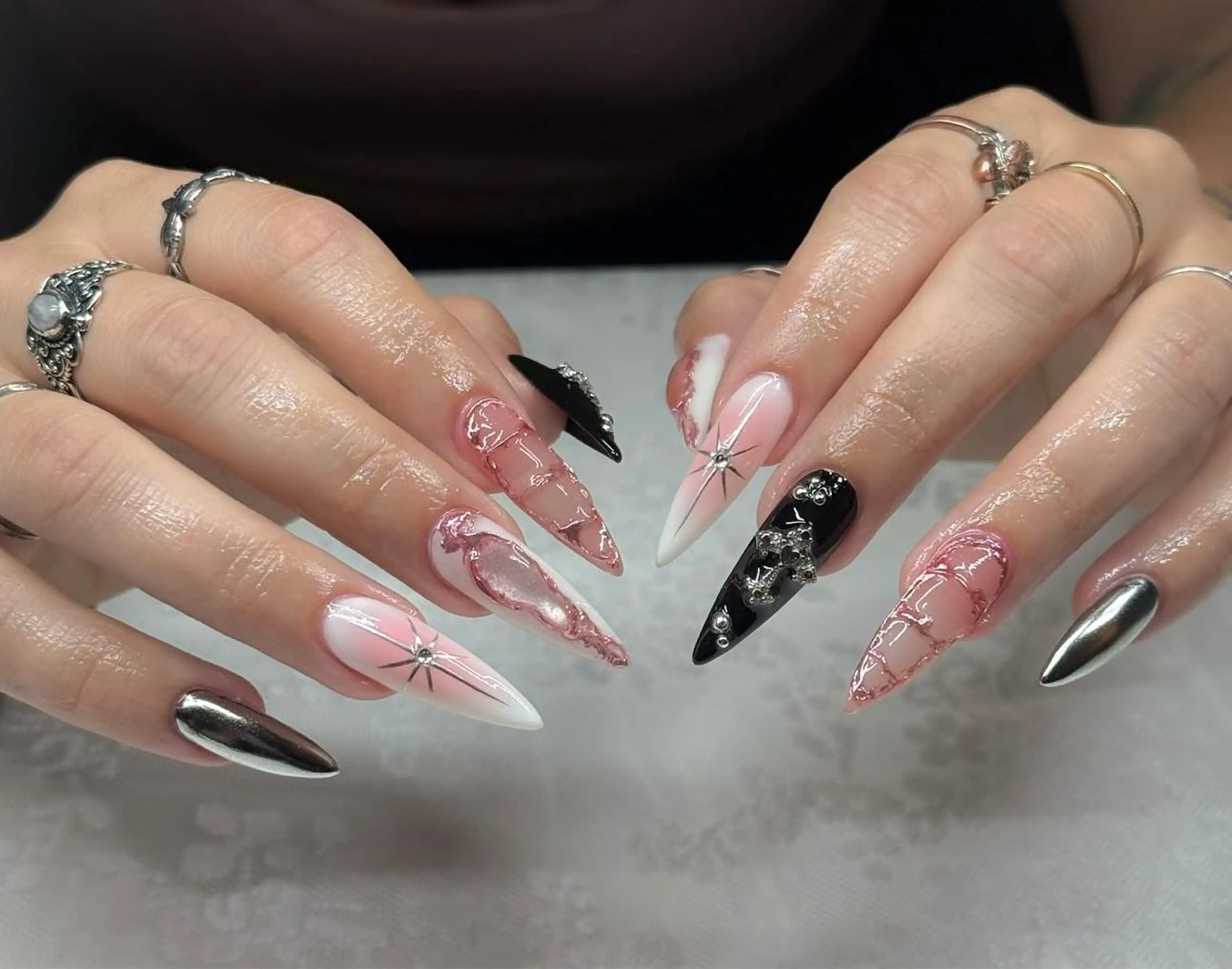 ネイル アートネイル ジェルネイル ネイルチップ Jenn Nail Salonのネイルデザイン