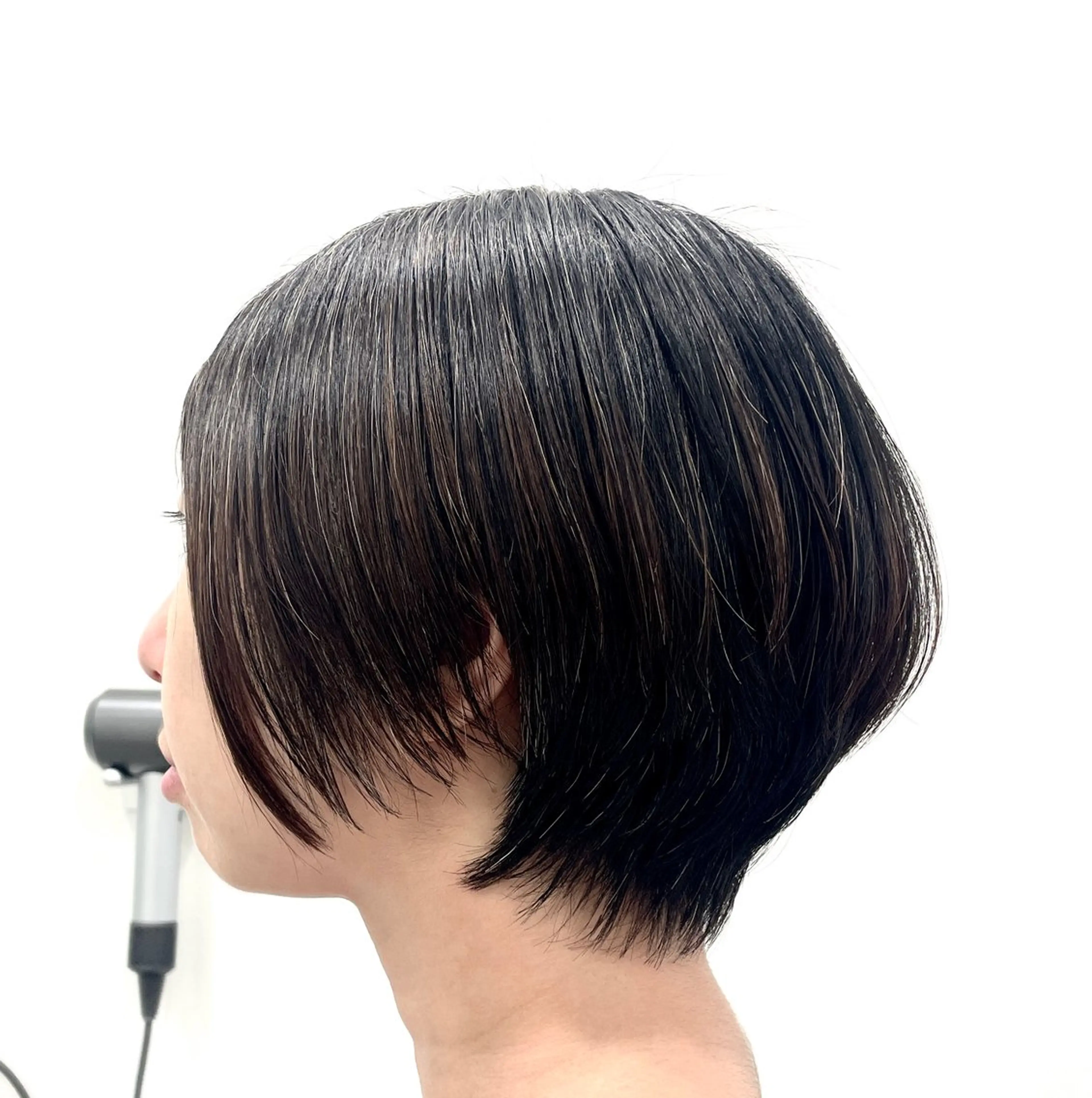 ショート ボブ 韓国風ヘア レイヤーカット 💝似合わせカット& カラーＵｒｕｎａ💝のヘアスタイル