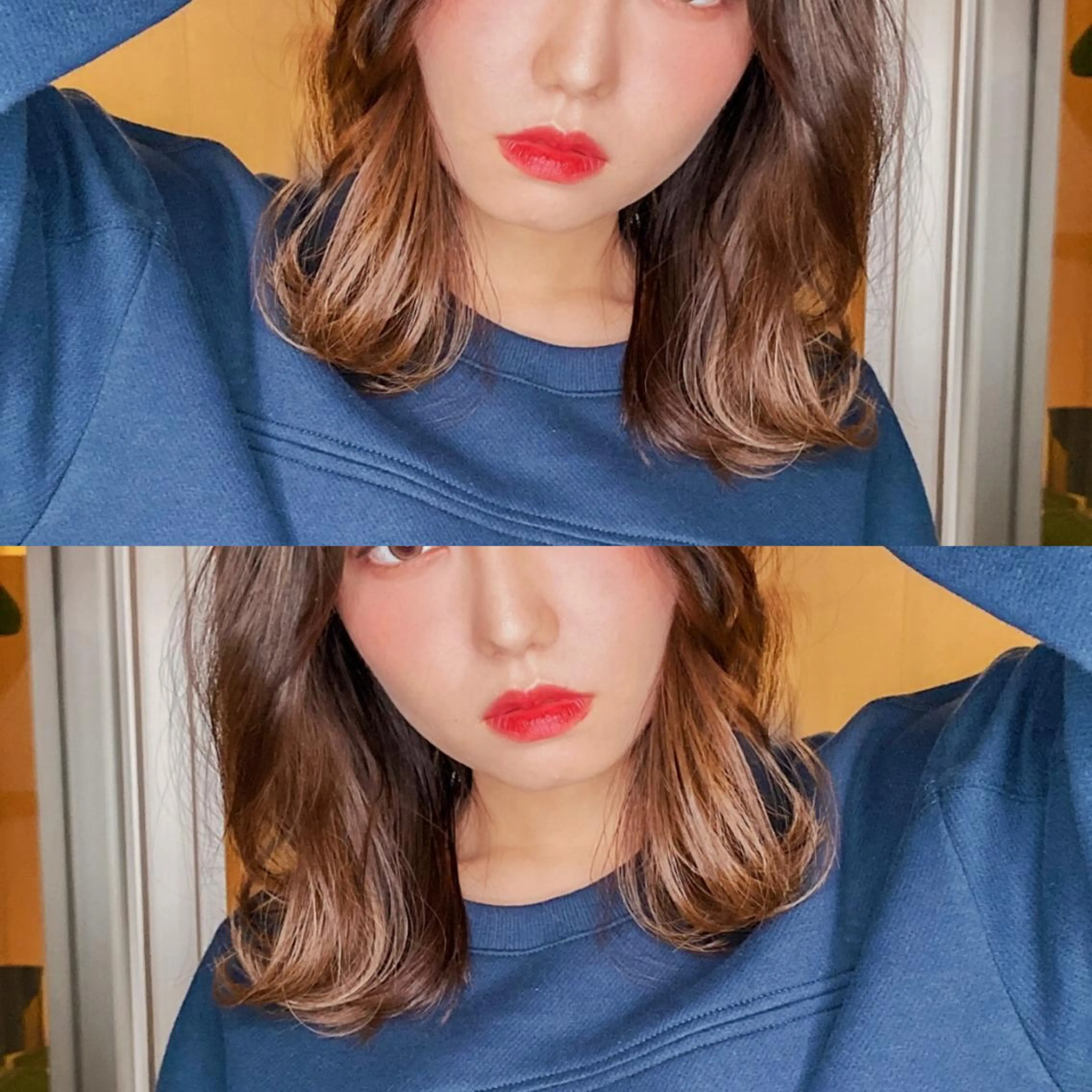 ロング カラー ヘアアレンジ 美容室sand 横浜のヘアスタイル