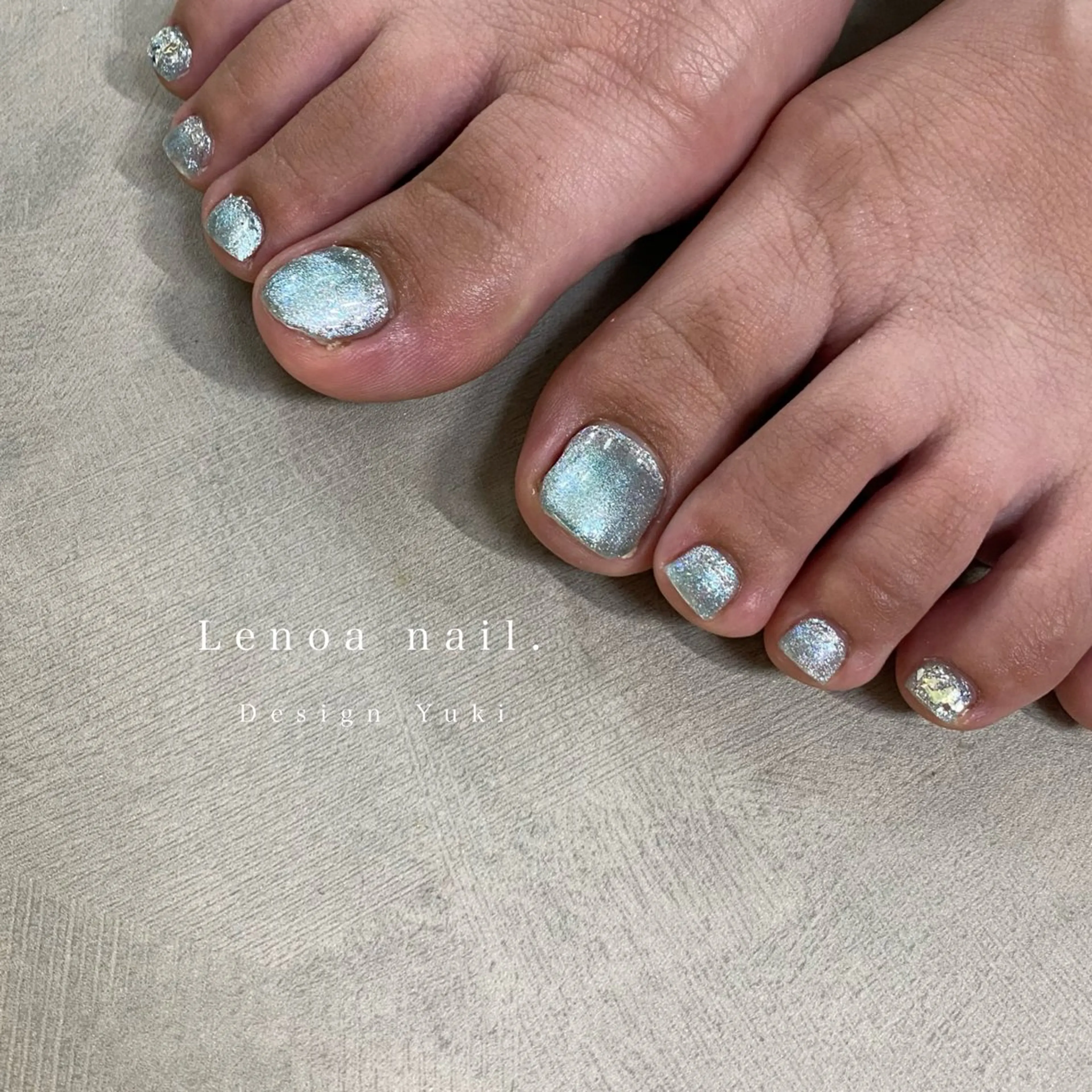 ネイル フットネイル Lenoa Yukiのネイルデザイン