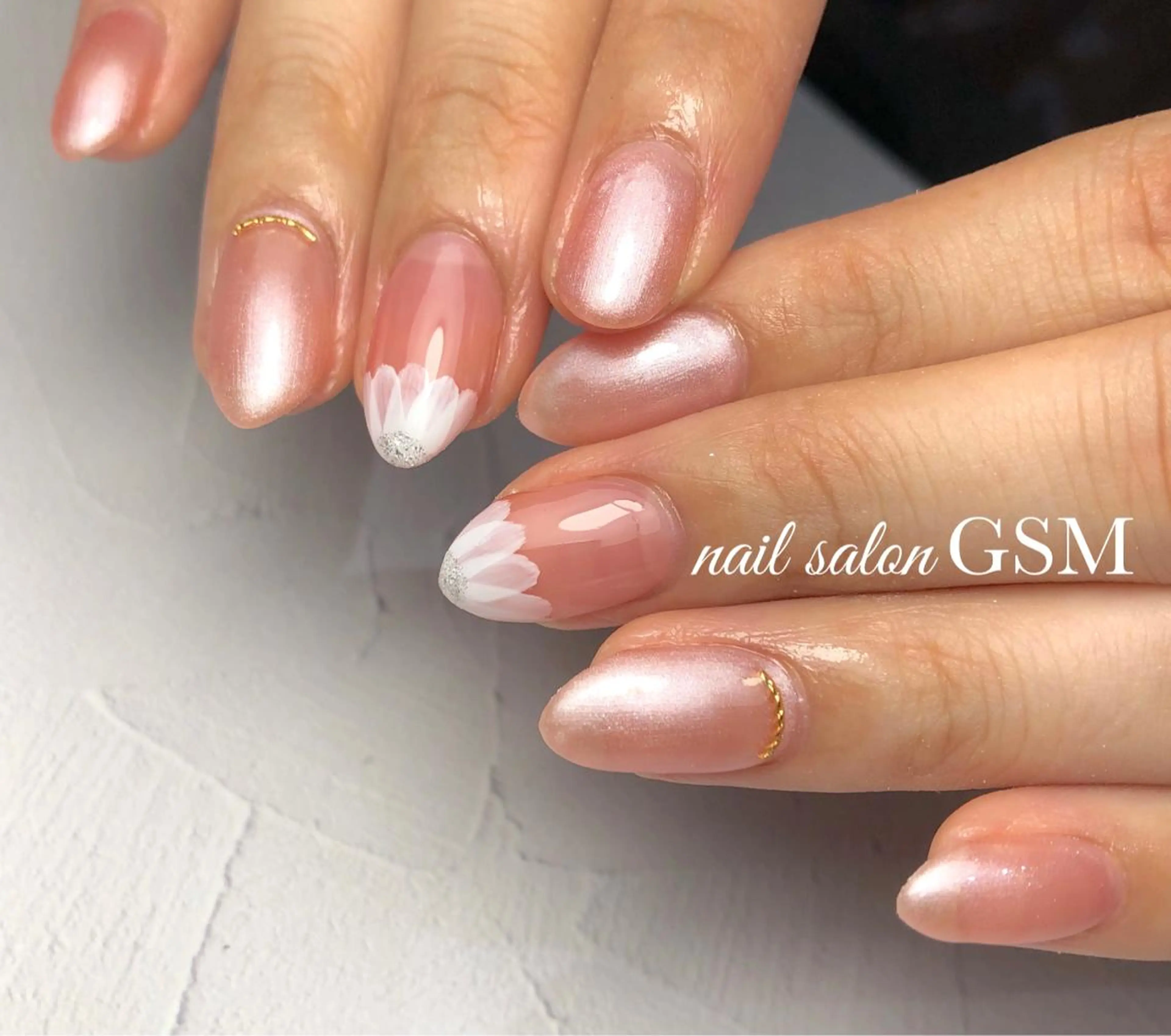ネイル アートネイル ハンドネイル nail salon GSMのネイルデザイン