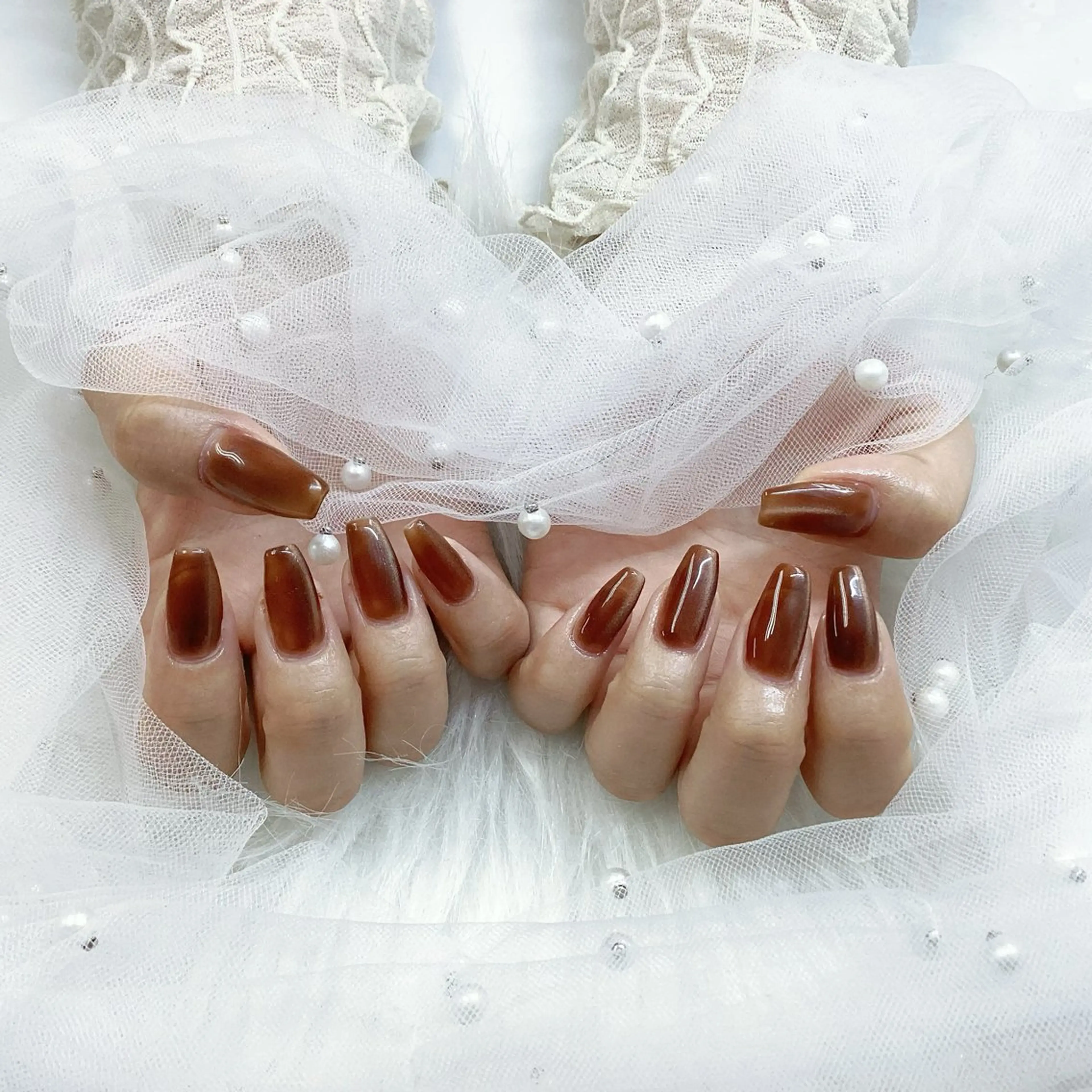 ネイル パーツ全部¥110 サロンミミのネイルデザイン