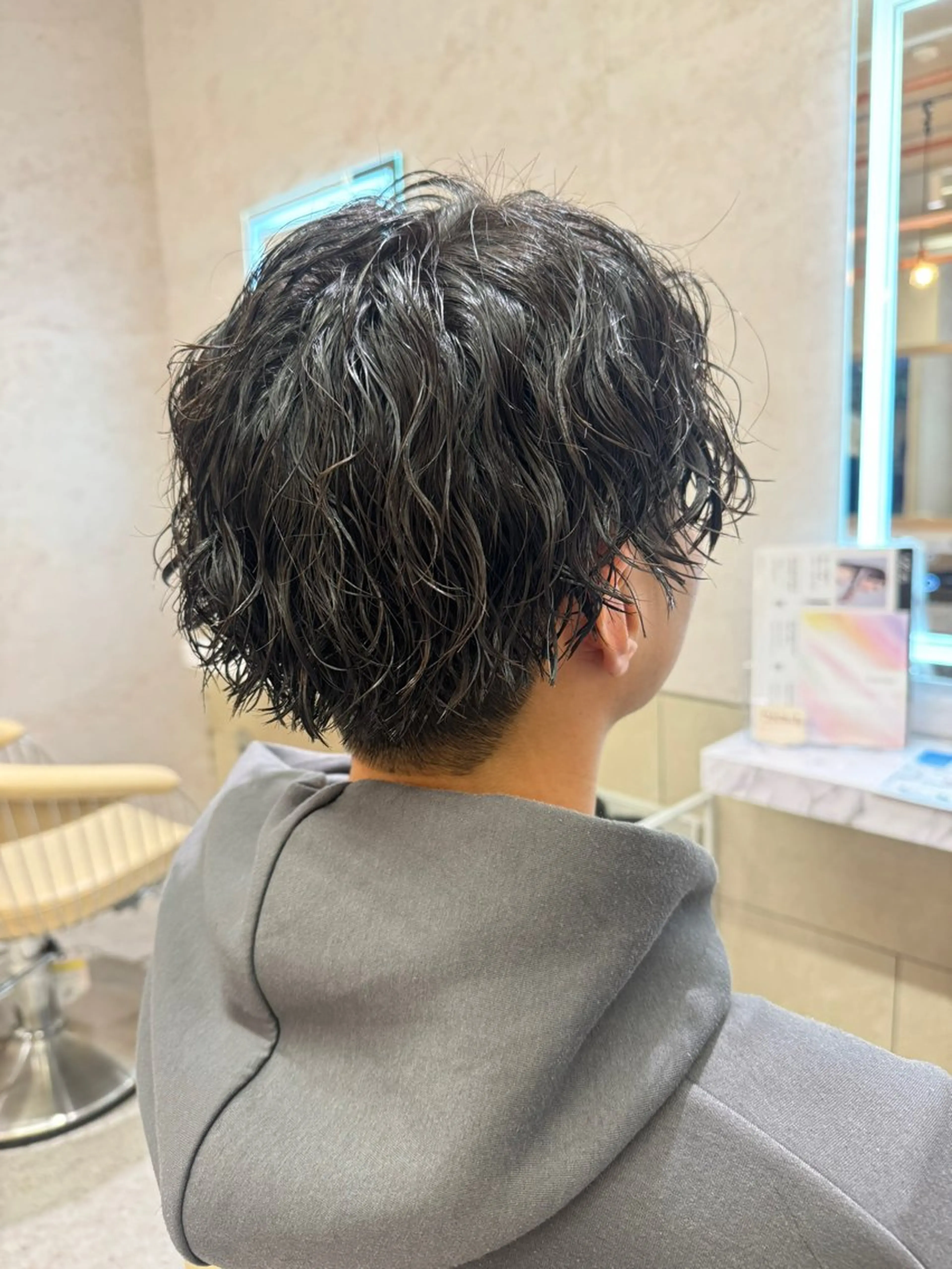 パーマ メンズ メンズスタイル 伊畑優希のヘアスタイル