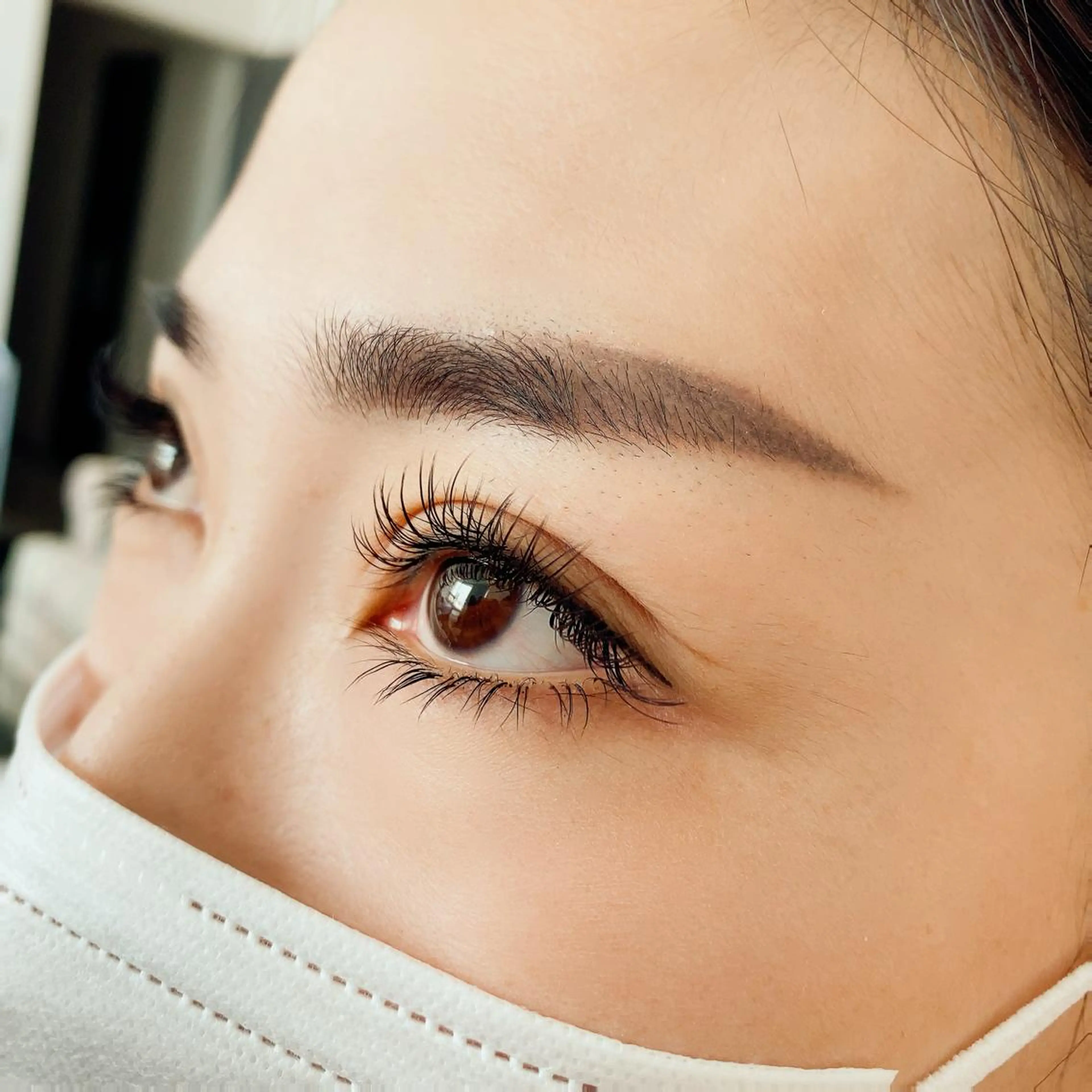 パーマ マツエク・マツパ アイブロウ 付け放題 フラットラッシュ 神山 ビューティー・アイのマツエク・マツパデザイン