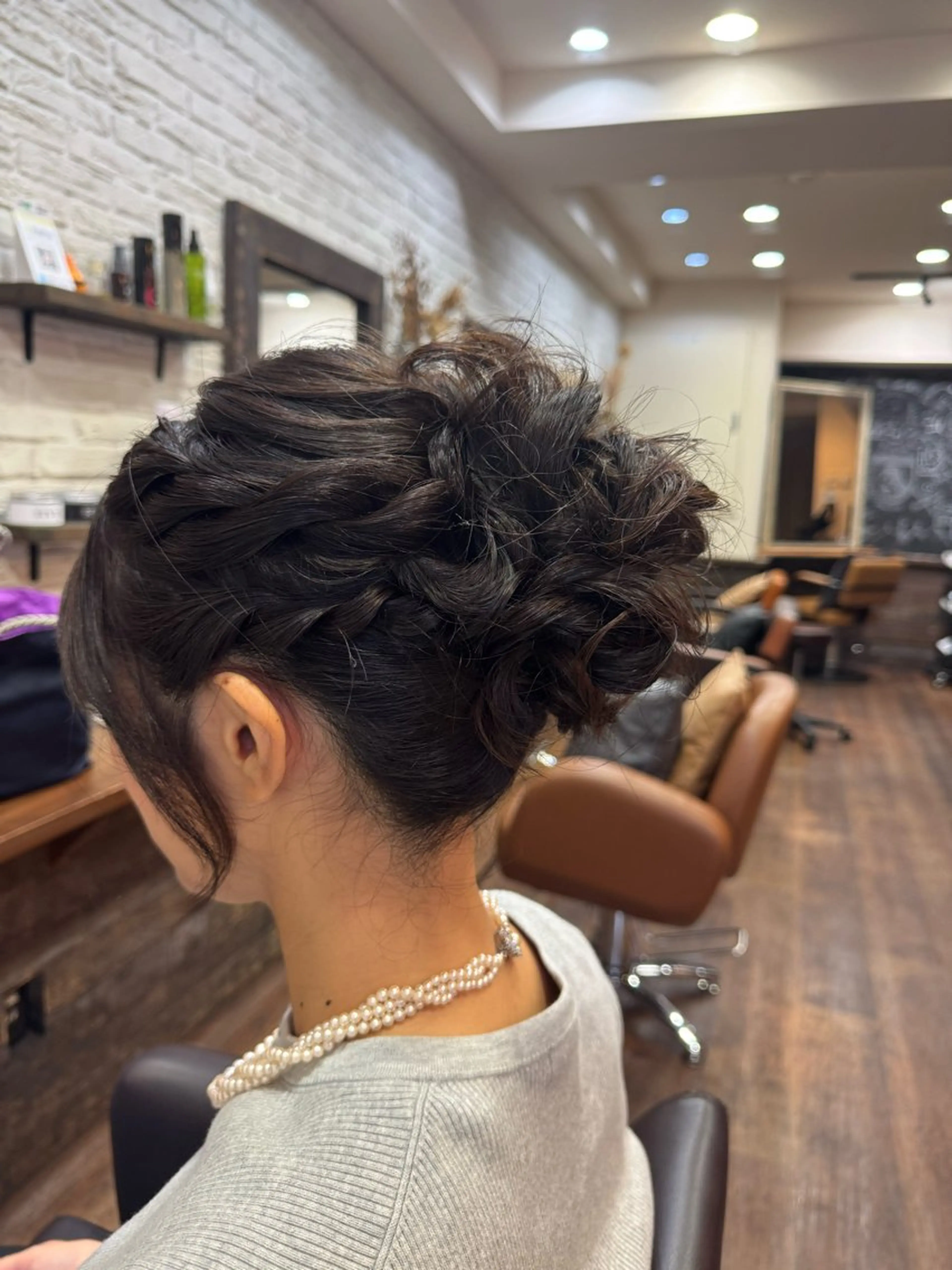 ヘアアレンジ ヘアセット 丹 由佳のヘアスタイル