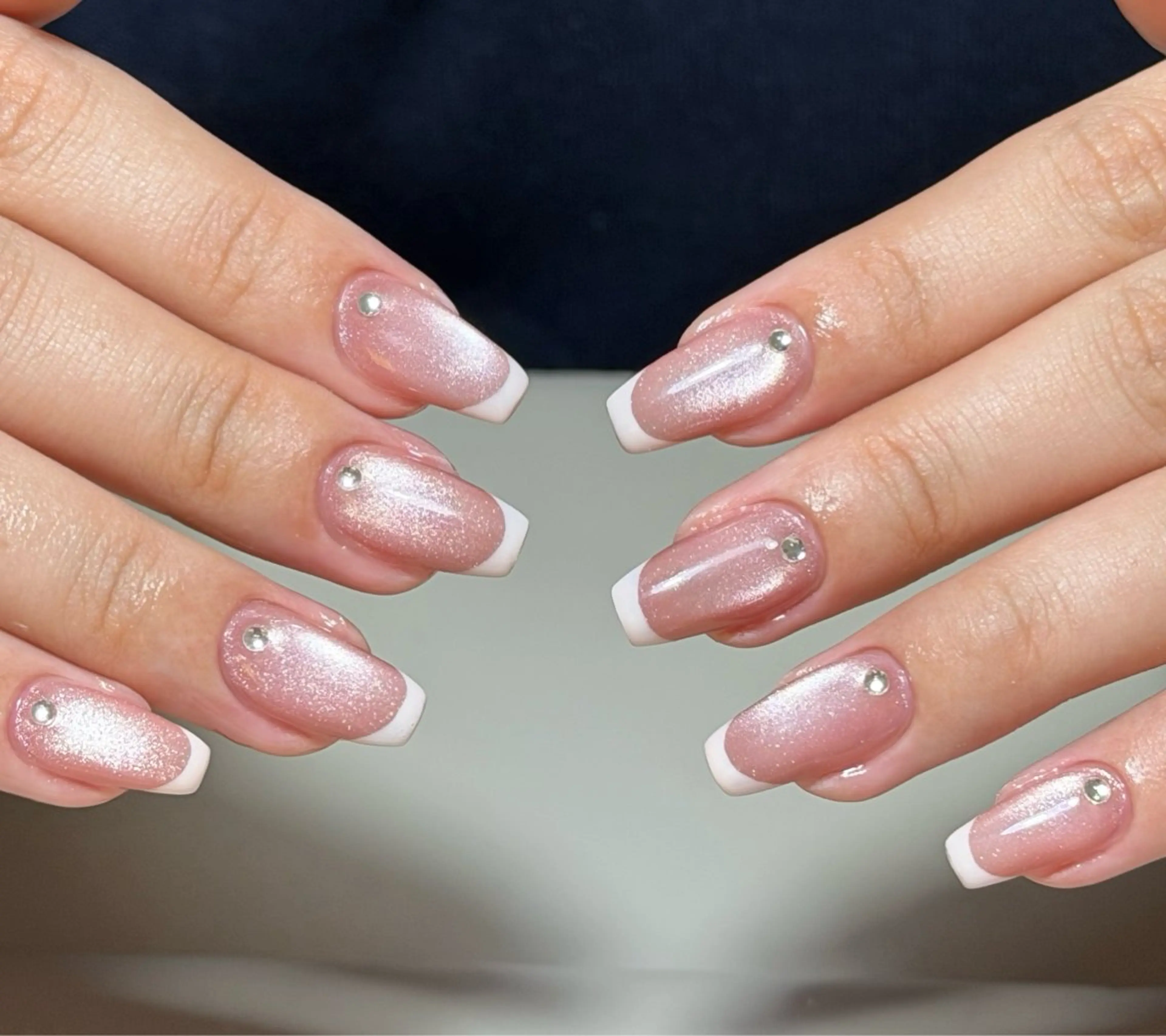 ネイル ハンドネイル ハンドケア 🍑 momo_nailのネイルデザイン