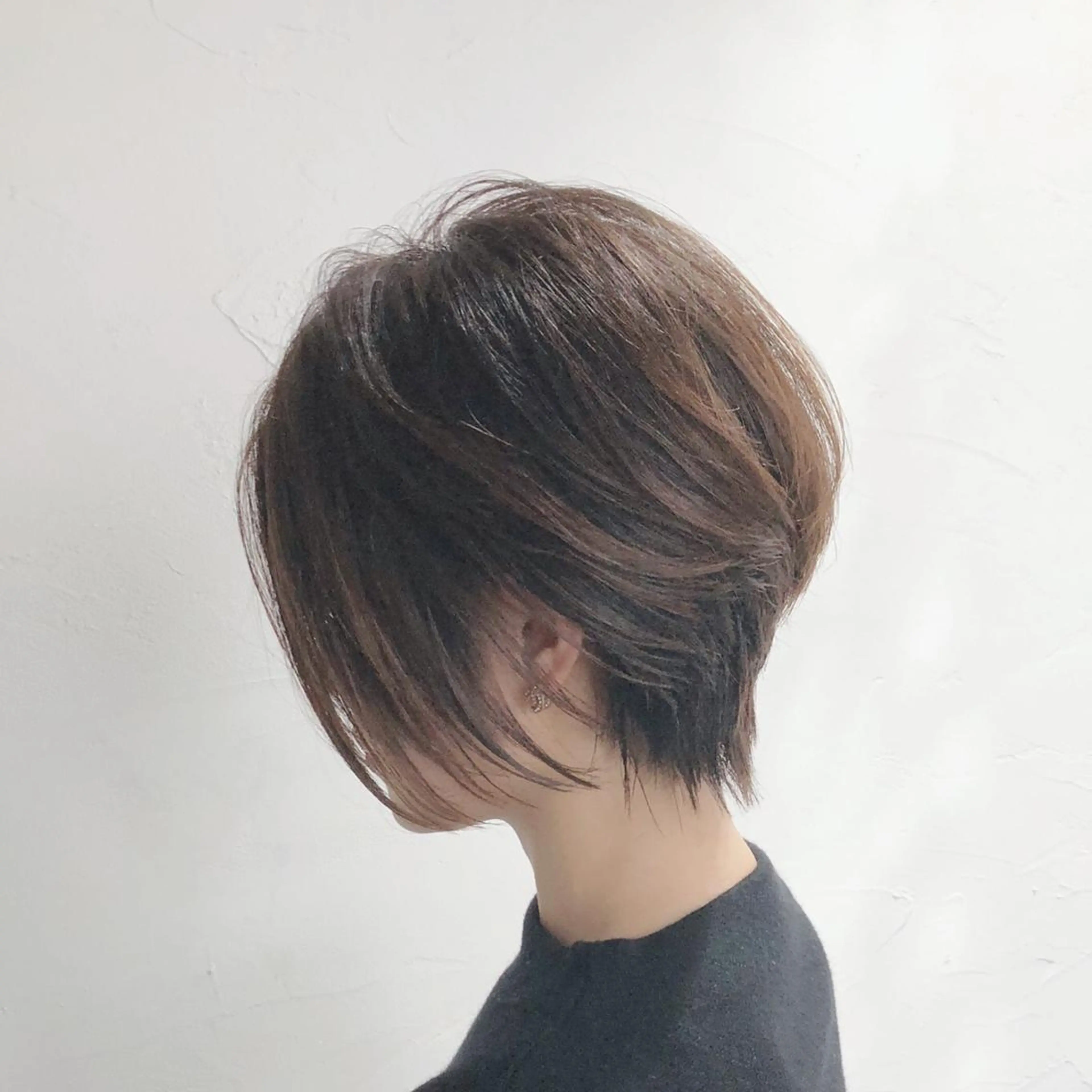 ショート カラー 当日予約🆗ショート /ハイライト/松本のヘアスタイル