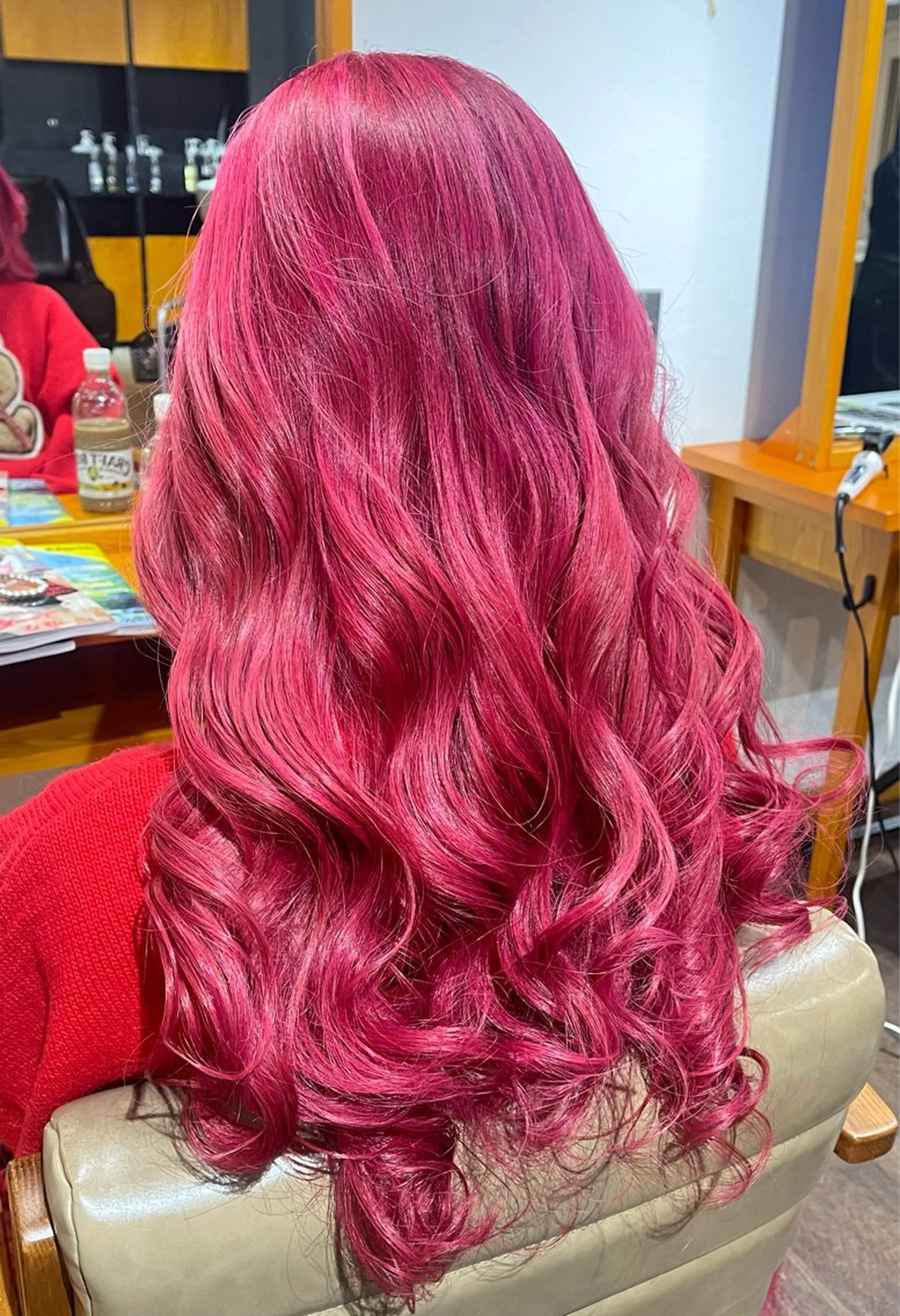 ロング カラー カット ヘアカラー 岩谷/ブリーチ 🪽透明感カラーのヘアスタイル