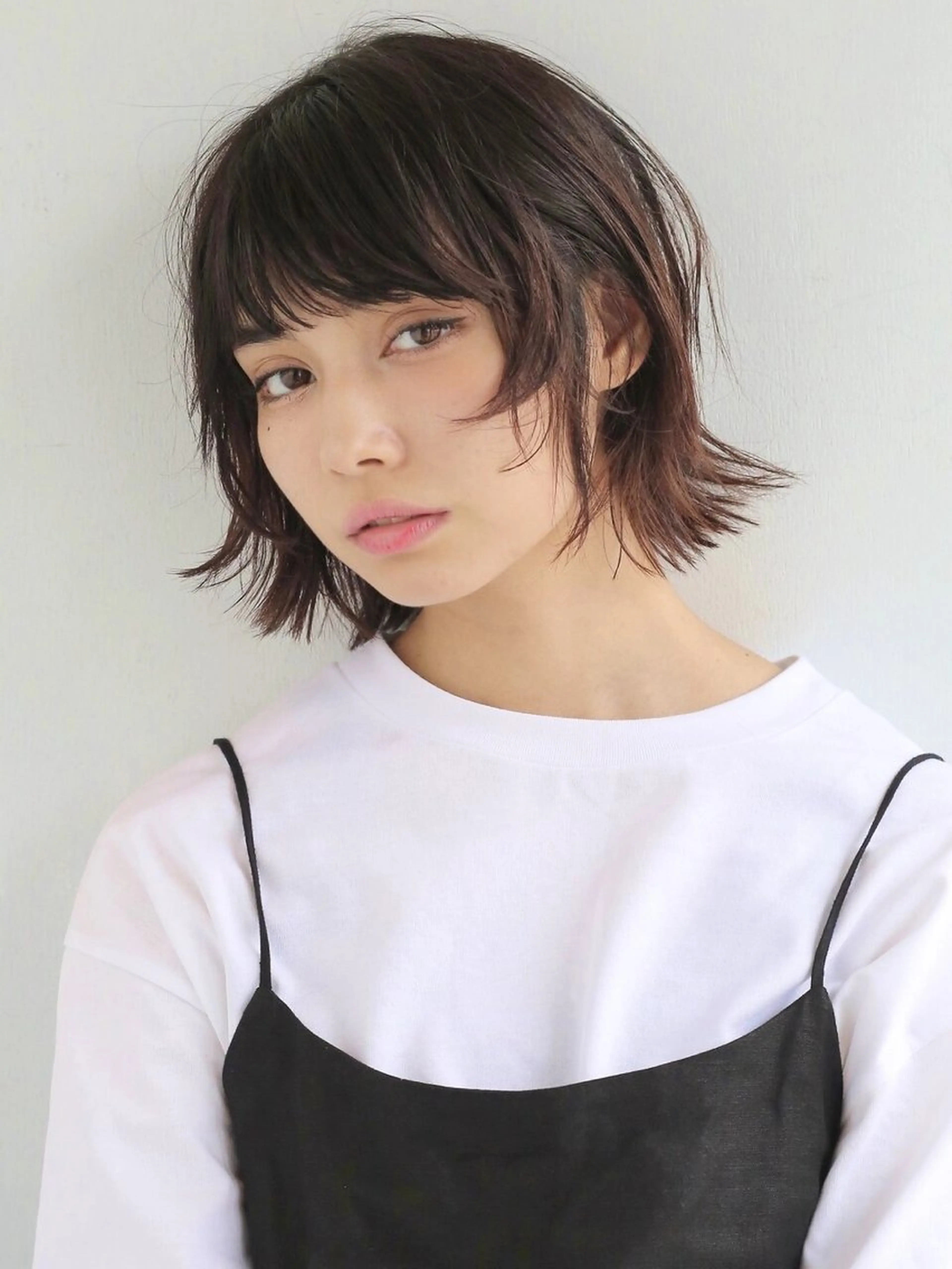 ショート カラー パーマ カット ヘアカラー ANDREY 表参道 ショート×髪質改善のヘアスタイル