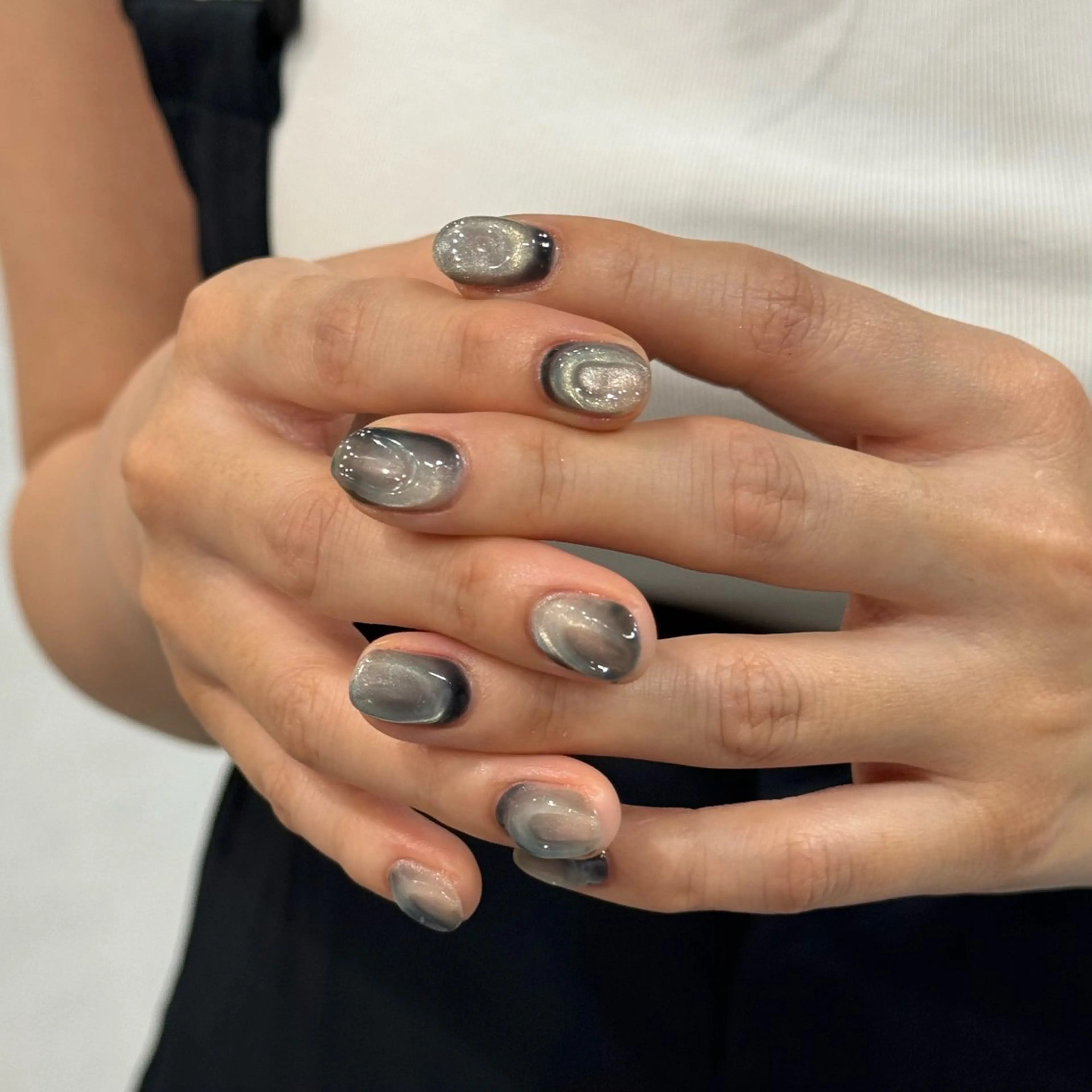 ネイル シンプルネイル ハンドネイル Momoka ネイリスト福岡/薬院のネイルデザイン