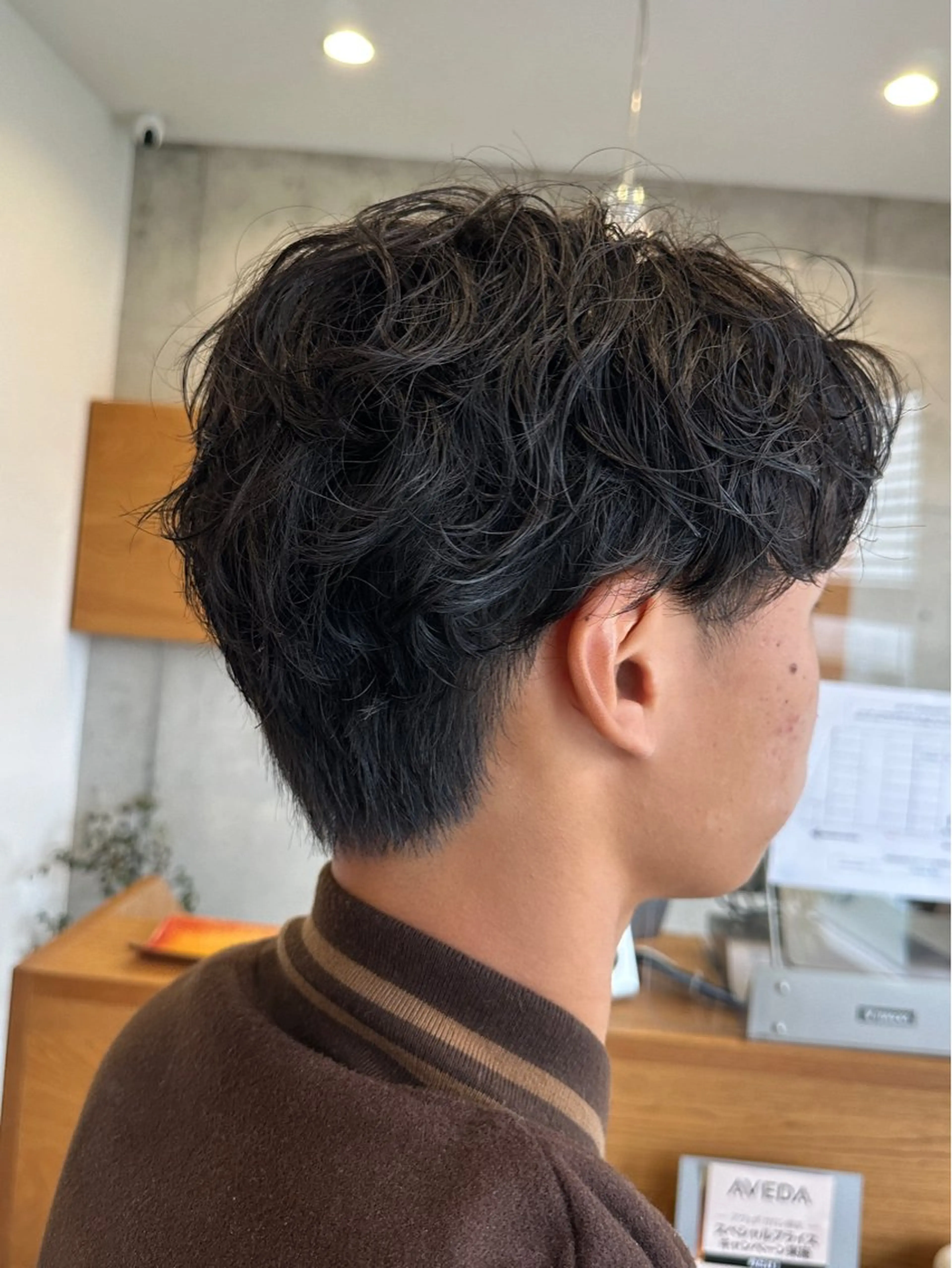 パーマ メンズ 後藤 千絵のヘアスタイル