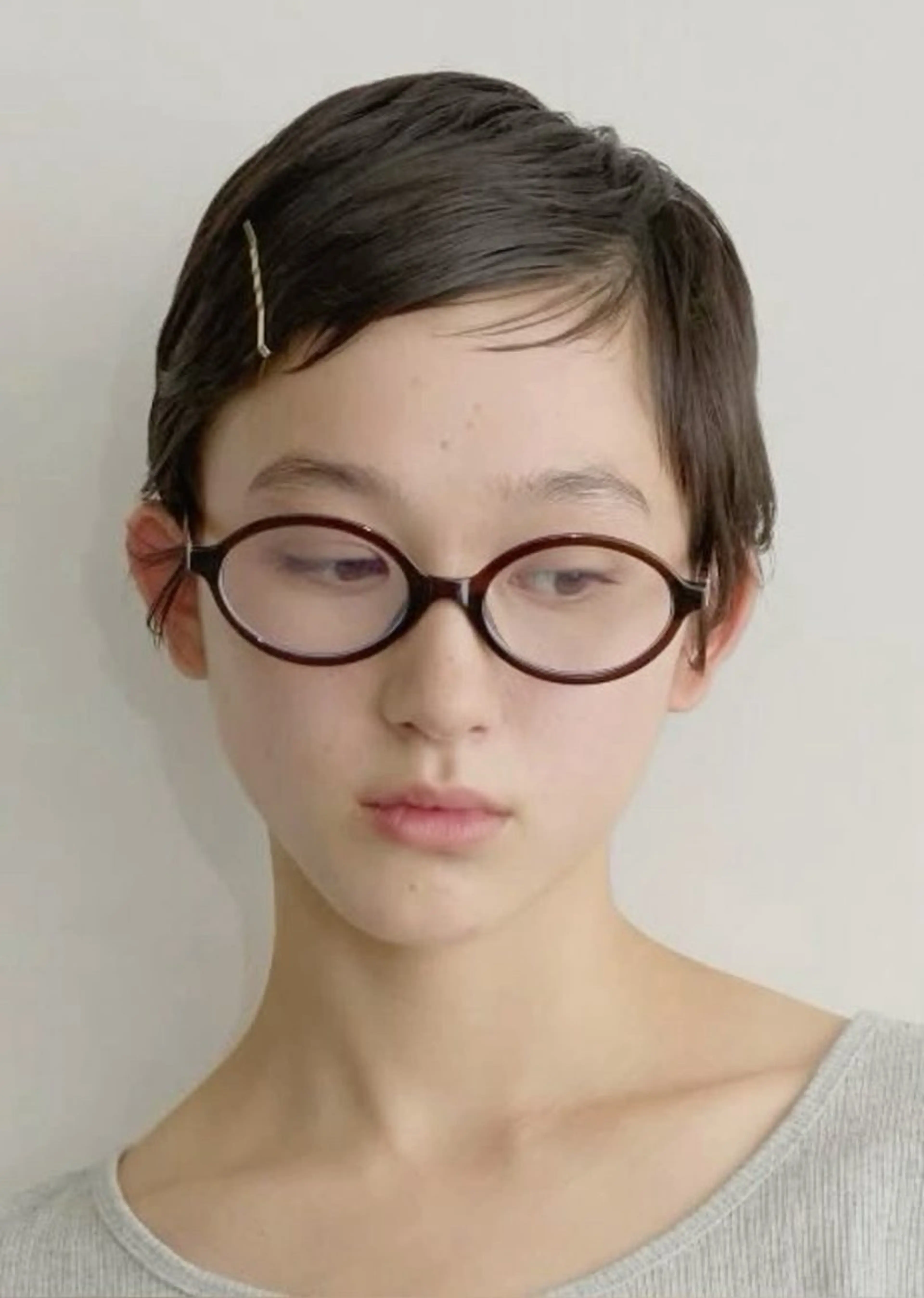 ショート riria/ボブ /透明感カラー🎀のヘアスタイル