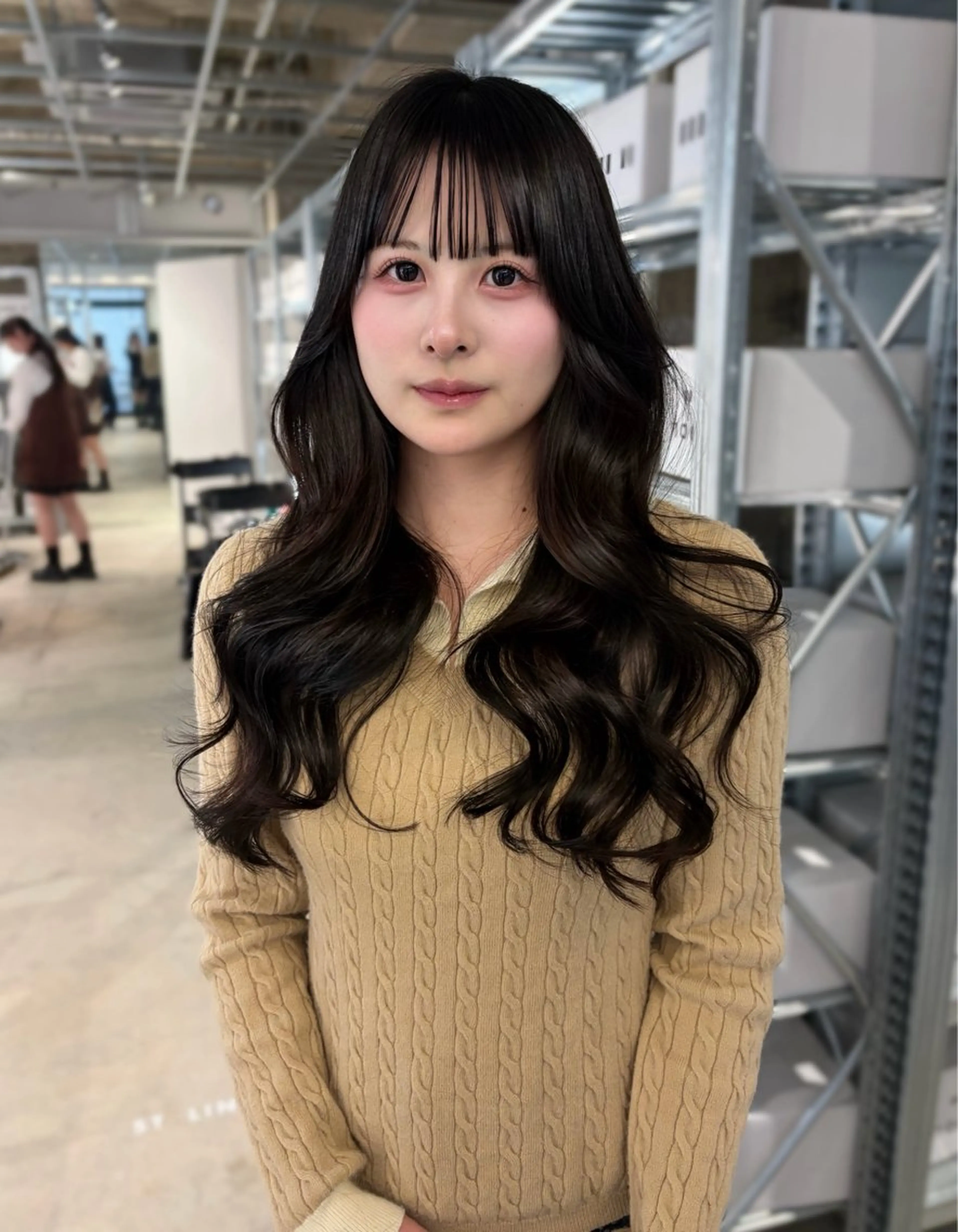 ロング カット トリートメント ダブルカラー/レイヤ ーカット 🤍ゆきなのヘアスタイル