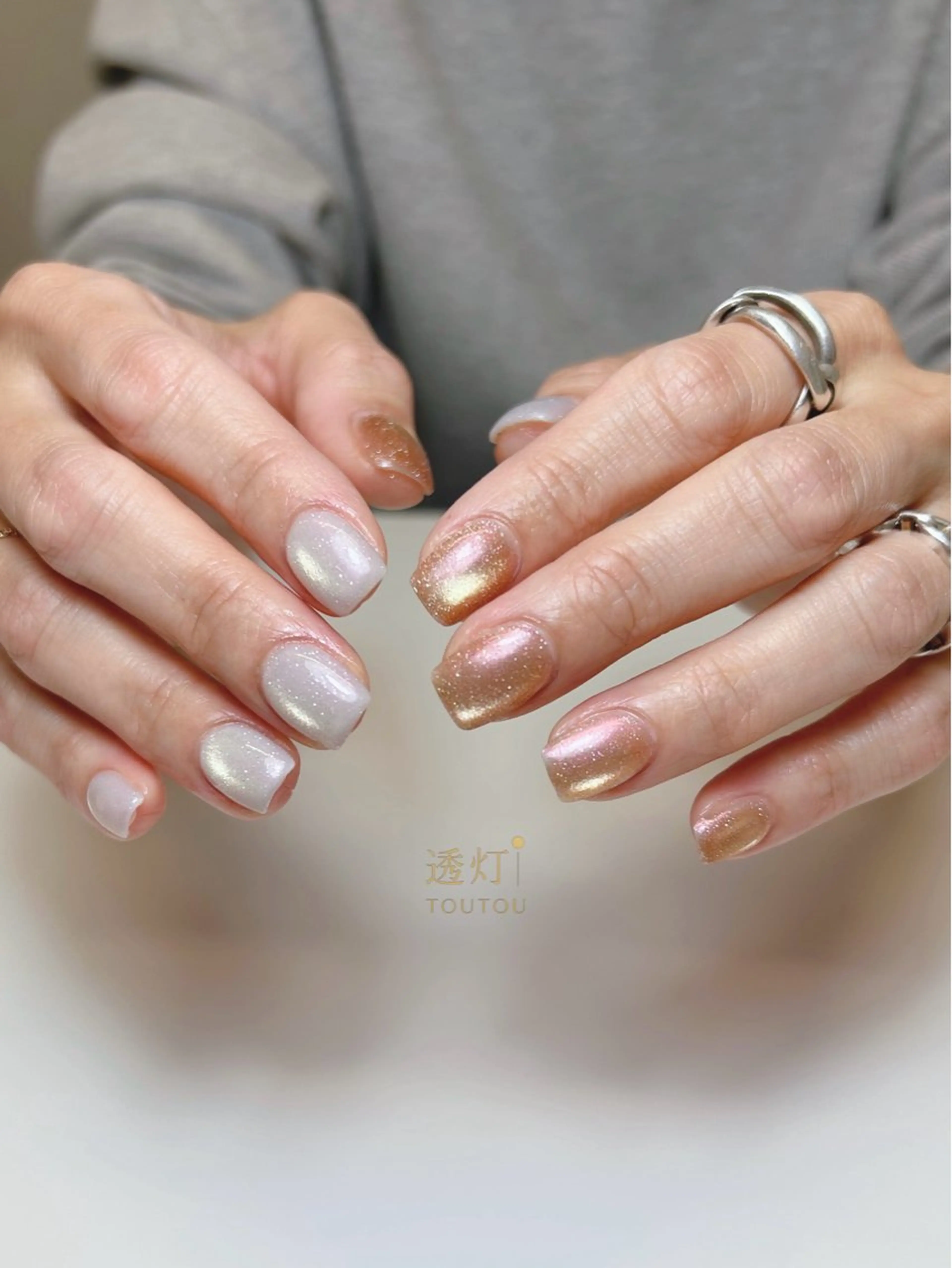 ネイル ハンドネイル 透灯 TOUTOU所属・透灯 TOUTOU 🪄のネイルデザイン