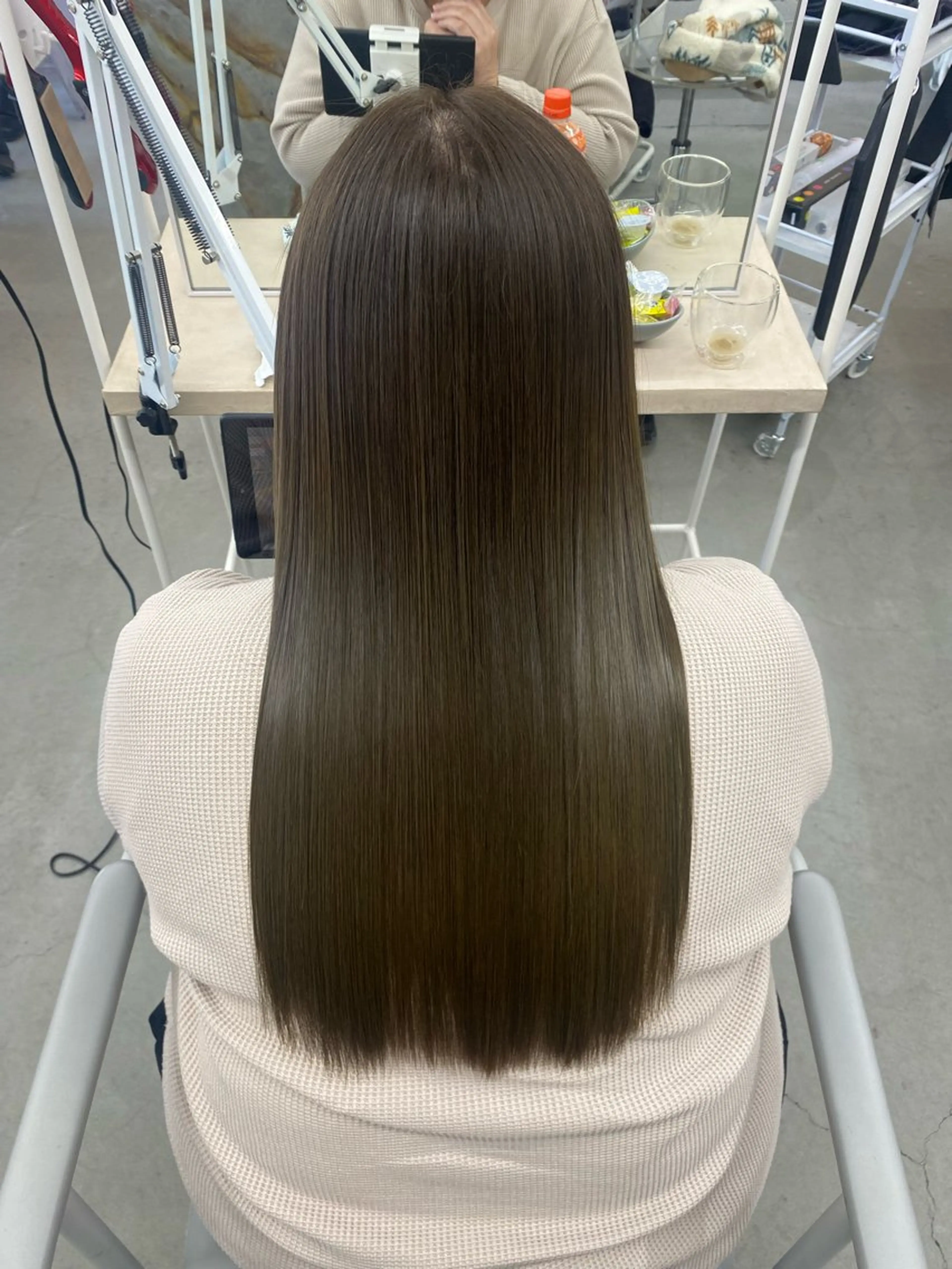 ロング トリートメント 前橋 姫奈のヘアスタイル