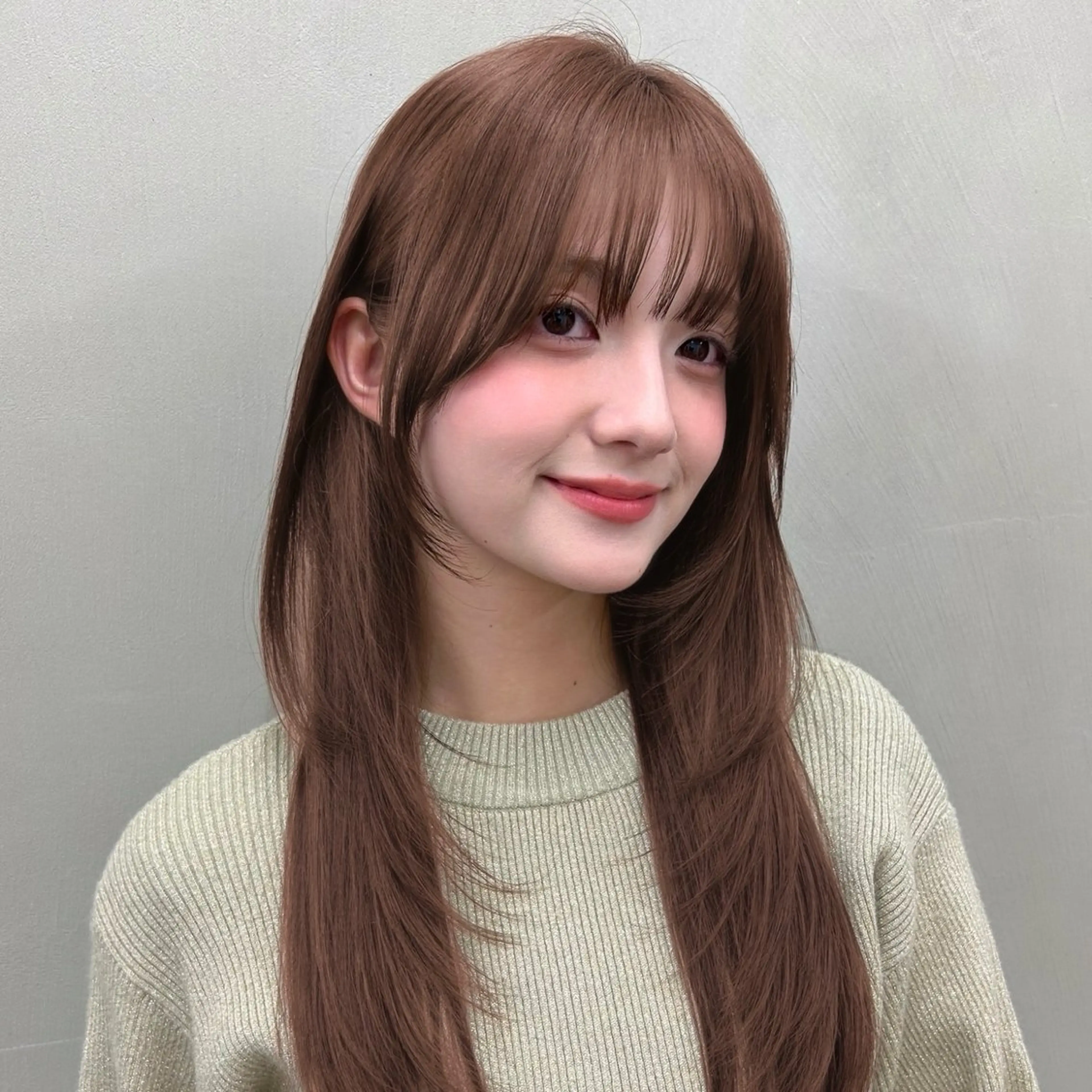 ロング ヘアカラー トリートメント 🌸透明感/レイヤー / 栗林 彩🌸のヘアスタイル