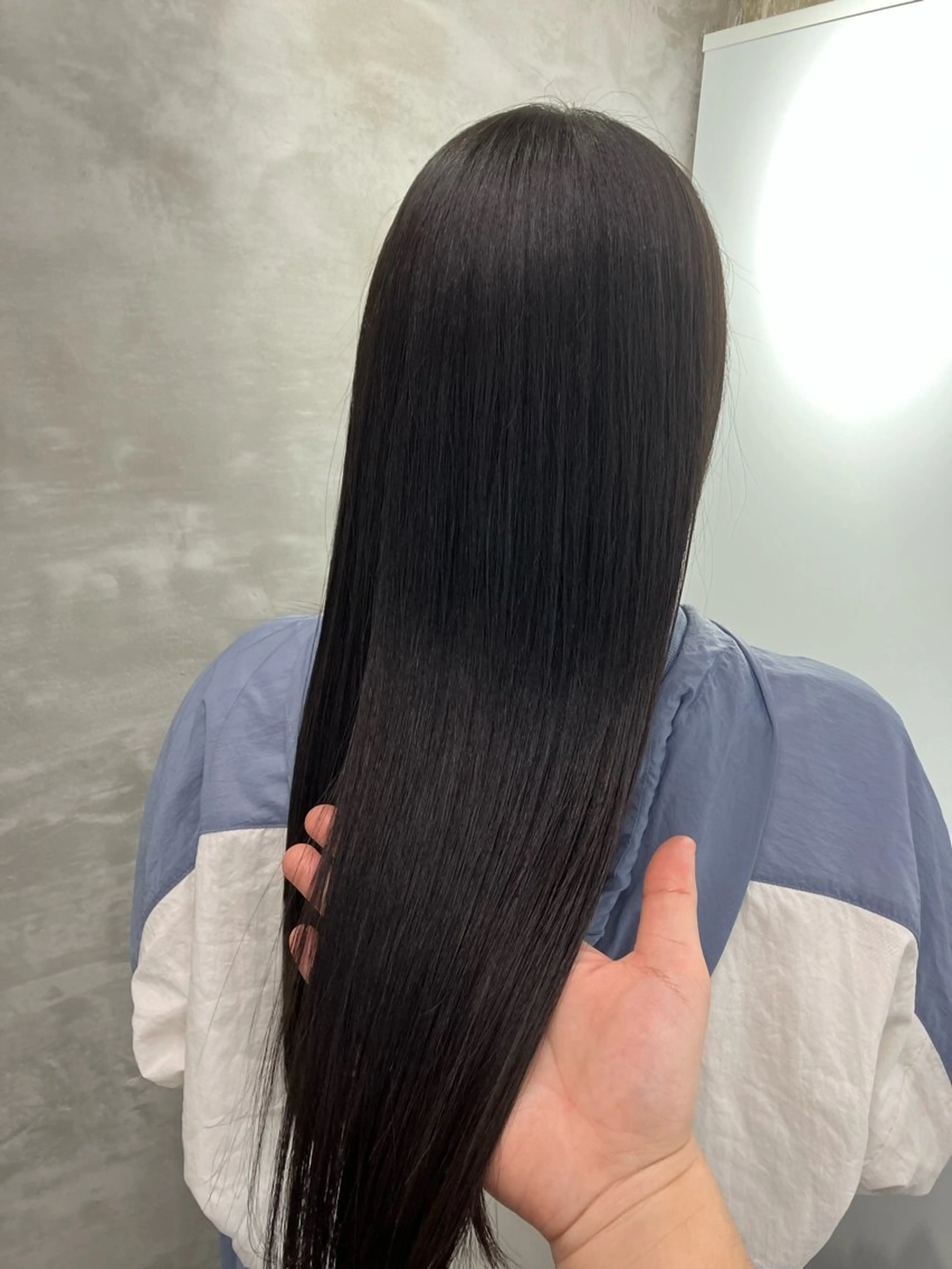 ロング カラー 髪質改善 カット 縮毛矯正 トリートメント door white hideのヘアスタイル