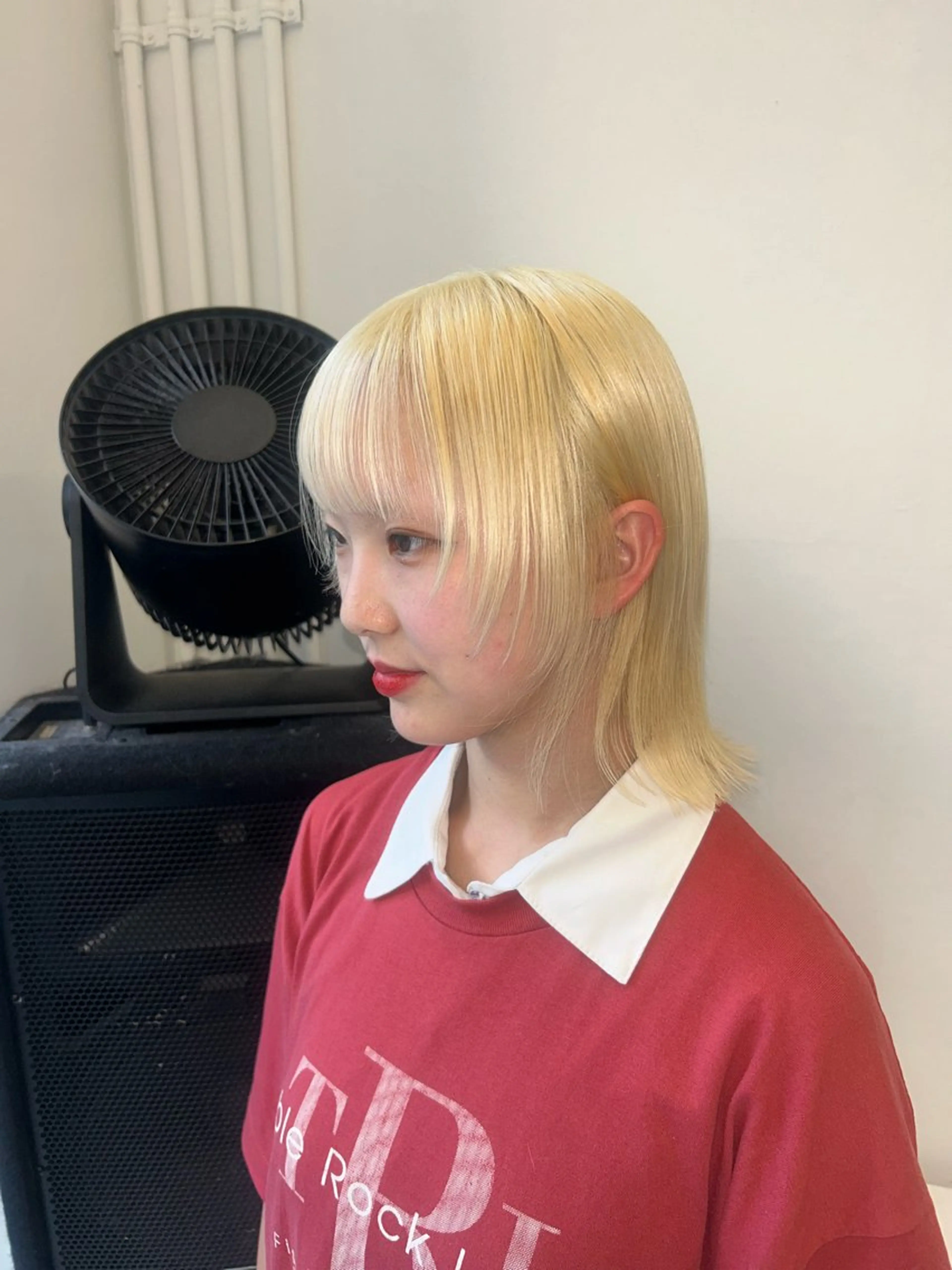 カラー ブロンド ヘアカラー カットモデル募集中/ 原宿/MOENOのヘアスタイル