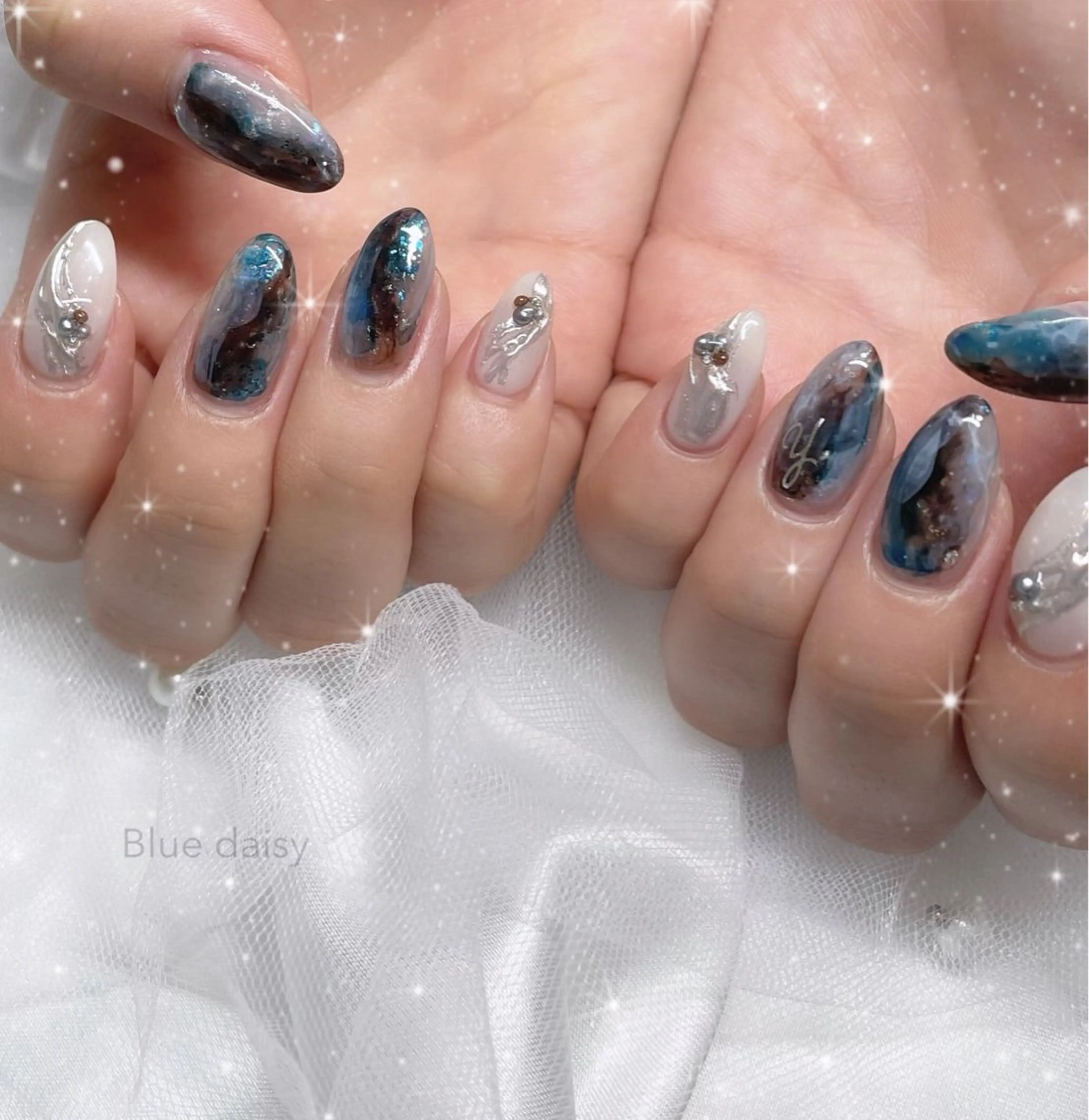 ネイル ハンドネイル ブルーデイジー栄本店所属・BlueDaisy 栄本店のネイルデザイン