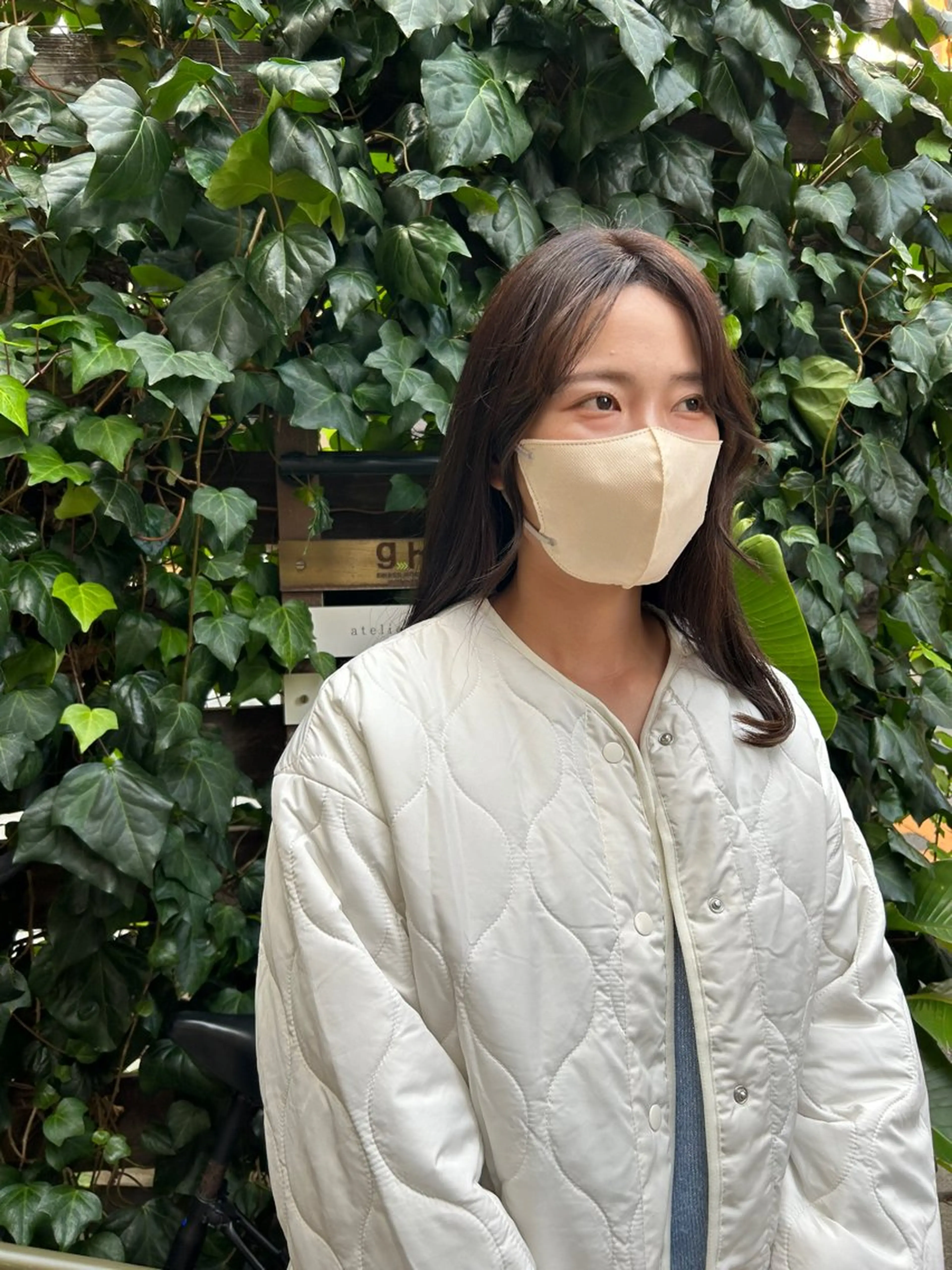 ミディアム 🤍Nozomi/ オリーブカラー🌿のヘアスタイル