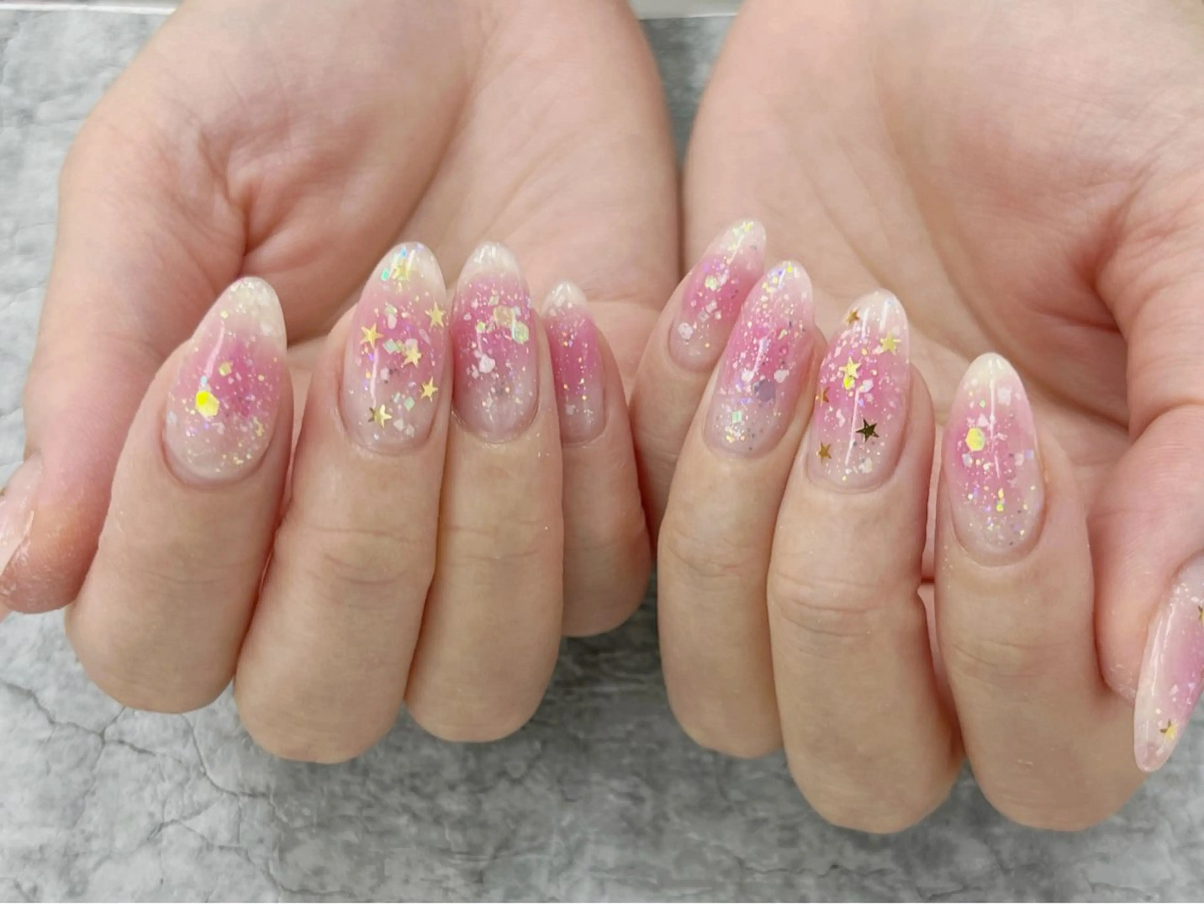 ネイル チークネイル ネイリスト NAMIのネイルデザイン