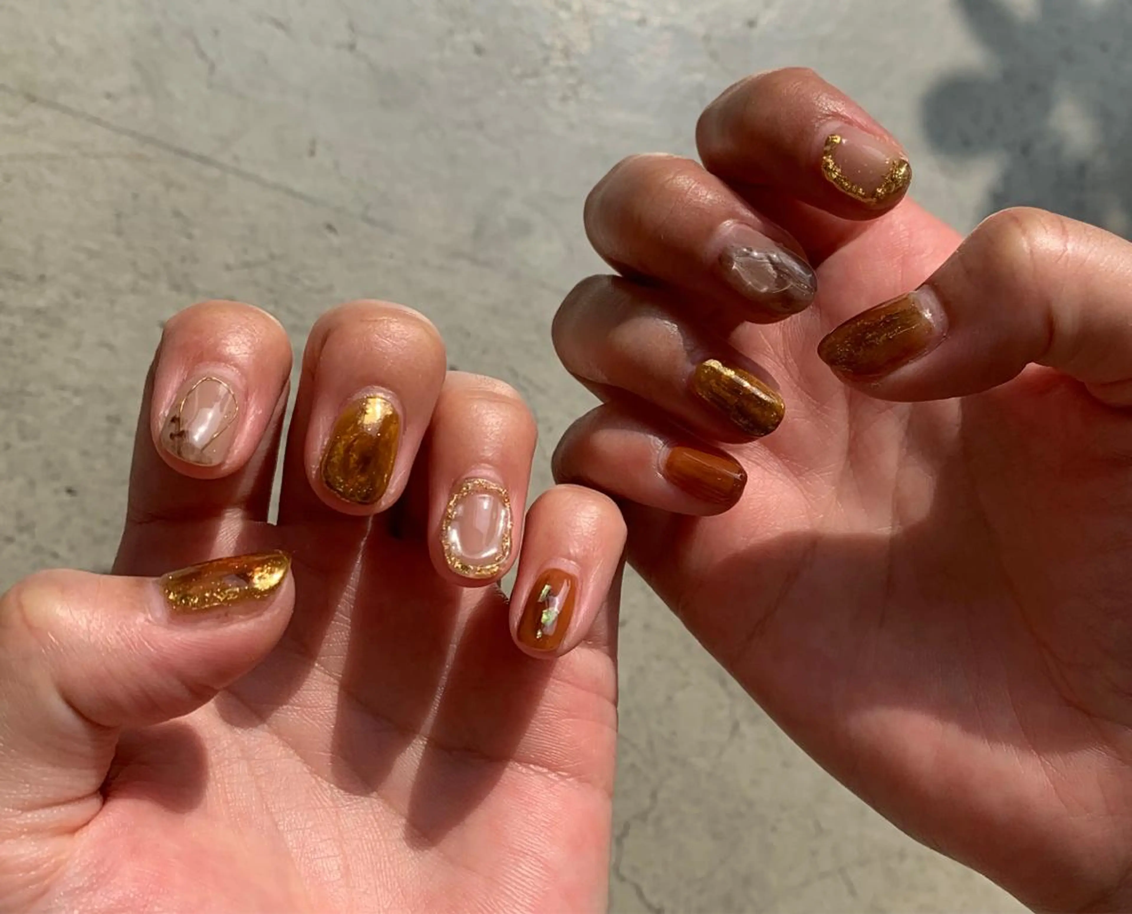 ネイル QLIQUE noise hair所属・藤本 典子のネイルデザイン