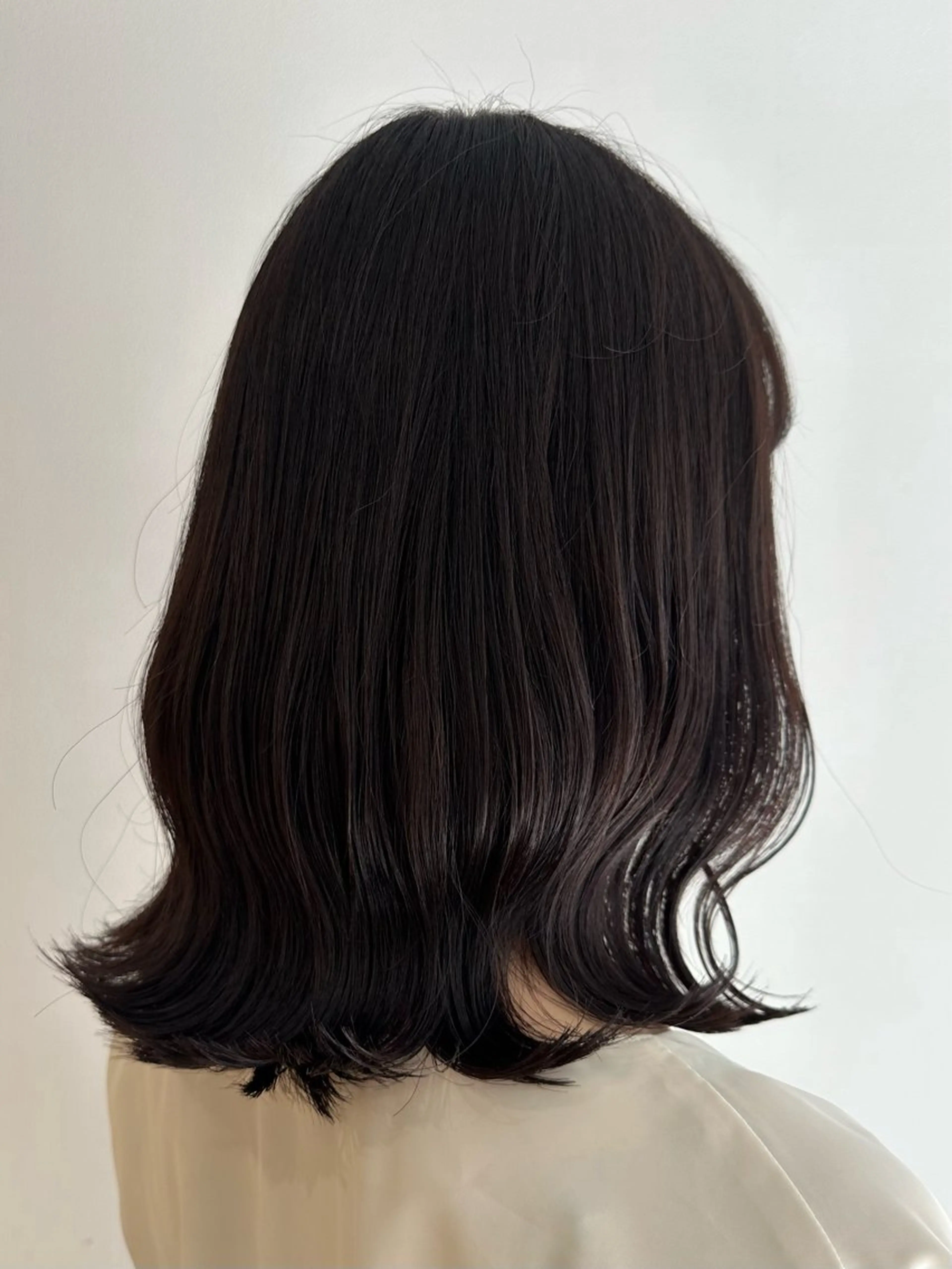 セミロング カラー 🎀ひがしはるな/美 髪矯正/艶カラー🎀のヘアスタイル