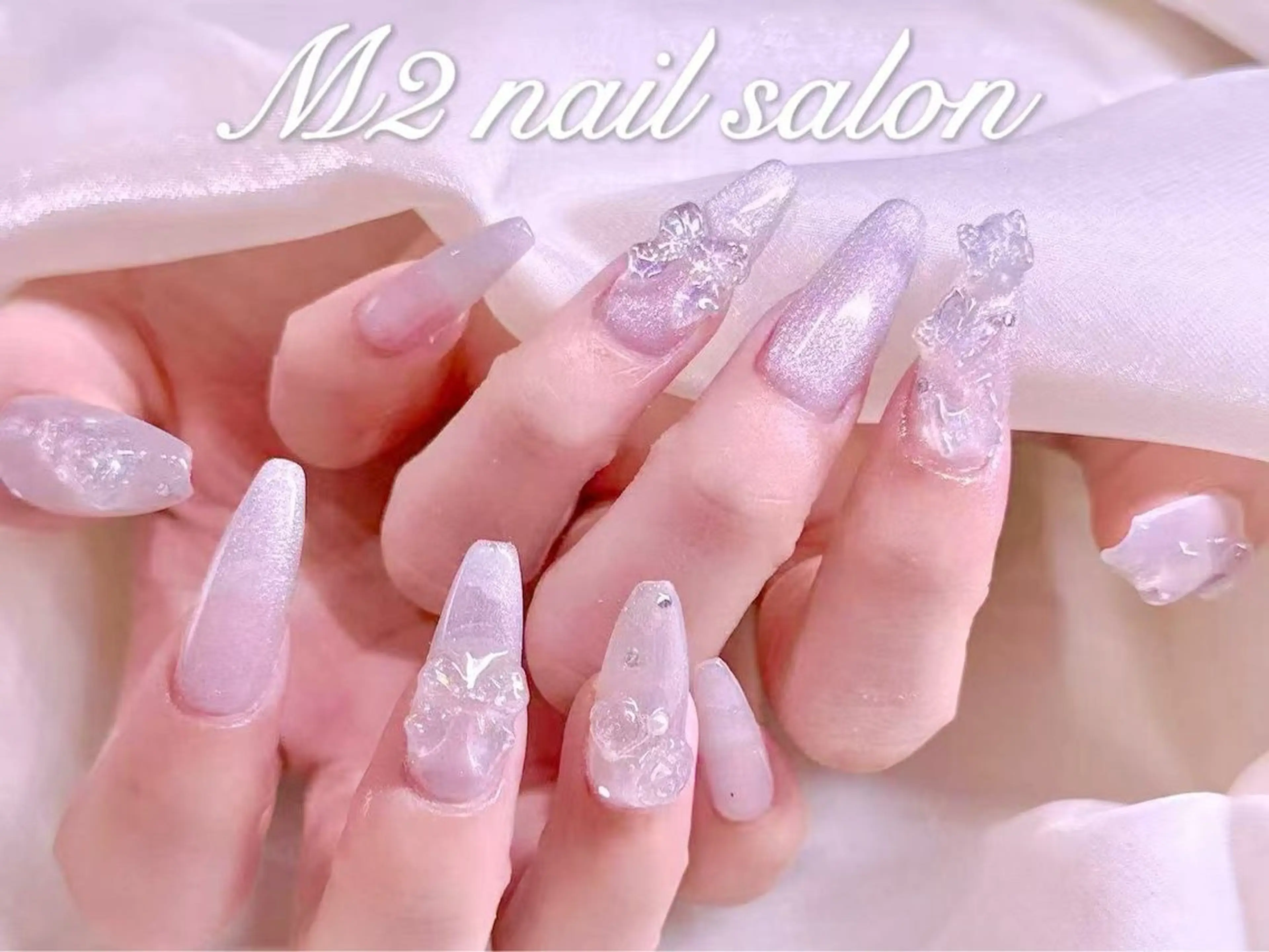 ネイル 長さだし専門店 M2　rikaのネイルデザイン