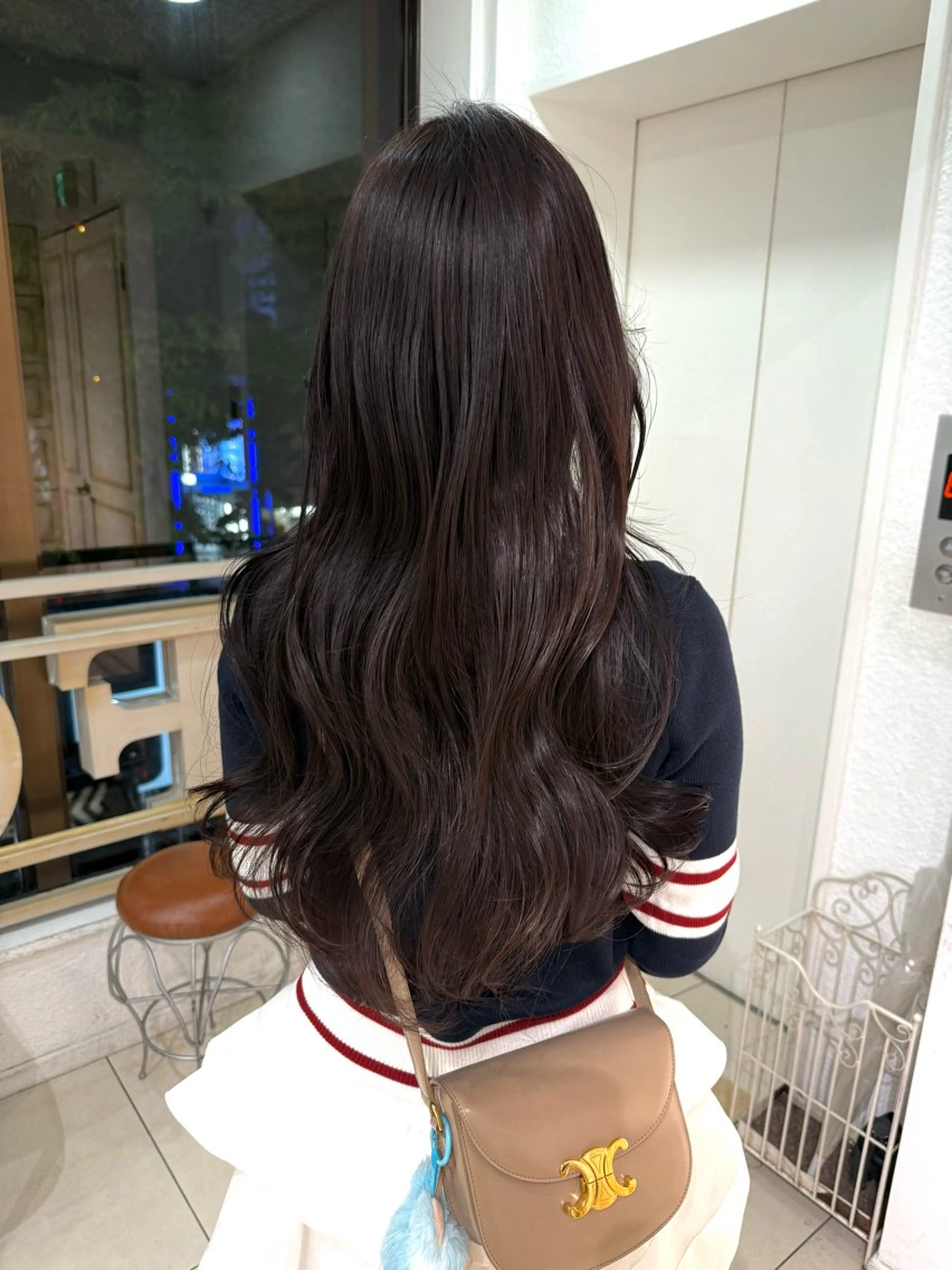 ロング カラー 透明感カラー カット ヘアカラー トリートメント 髪質改善”透け感" カラー/Hono🪞のヘアスタイル