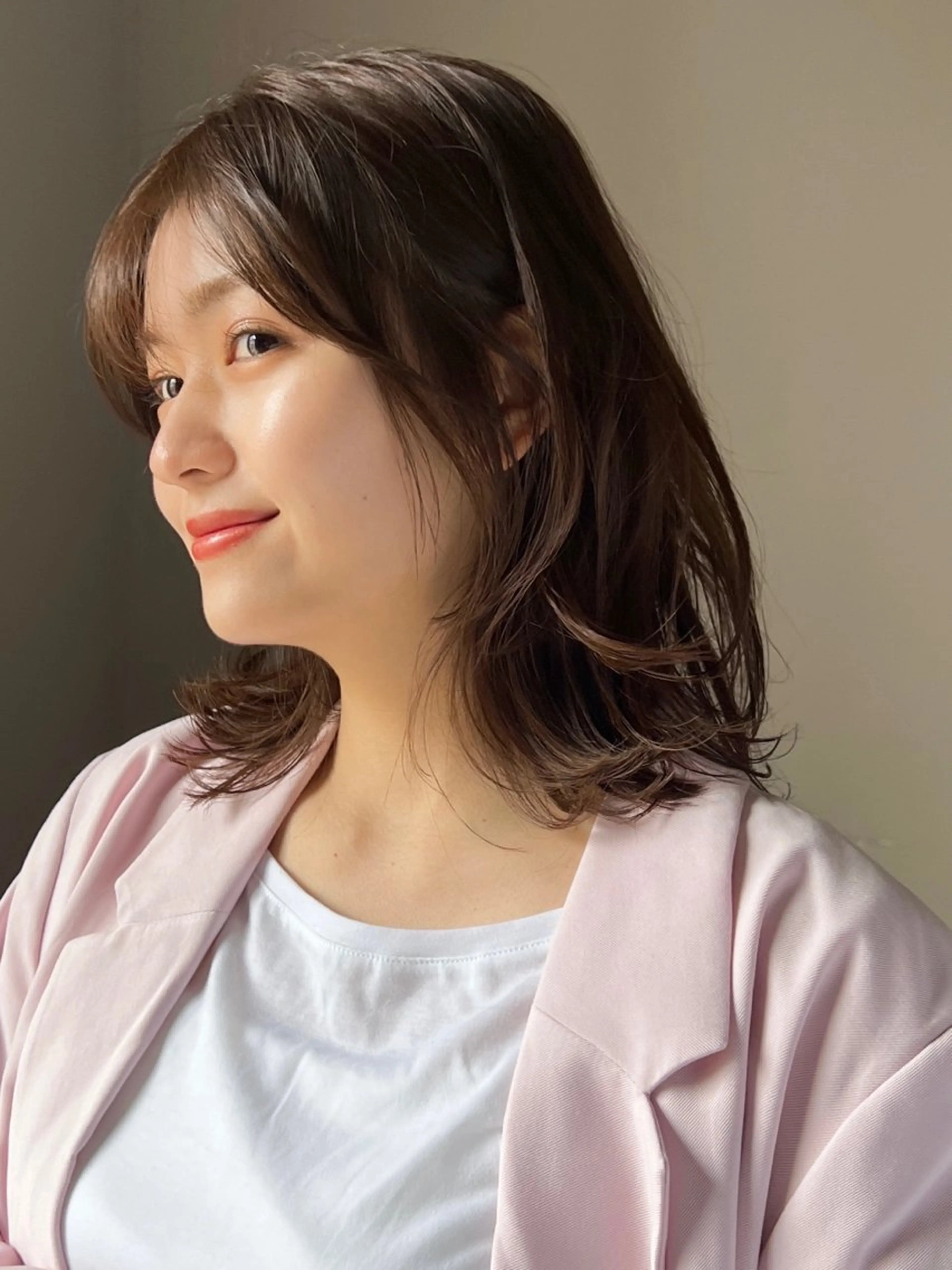 カラー 國米 遥生のヘアスタイル