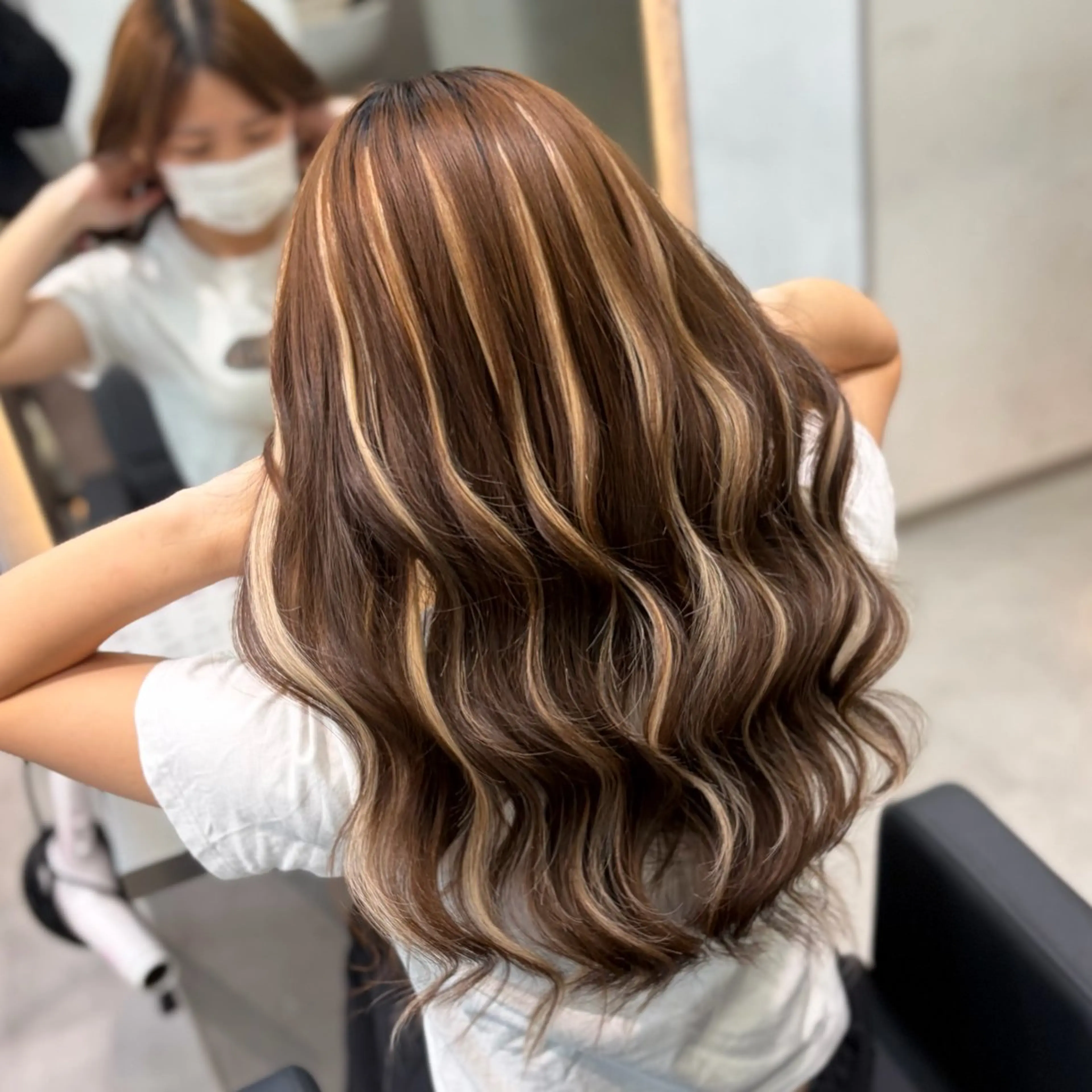 エクステ MOMOKA /　Lapis今泉店のヘアスタイル