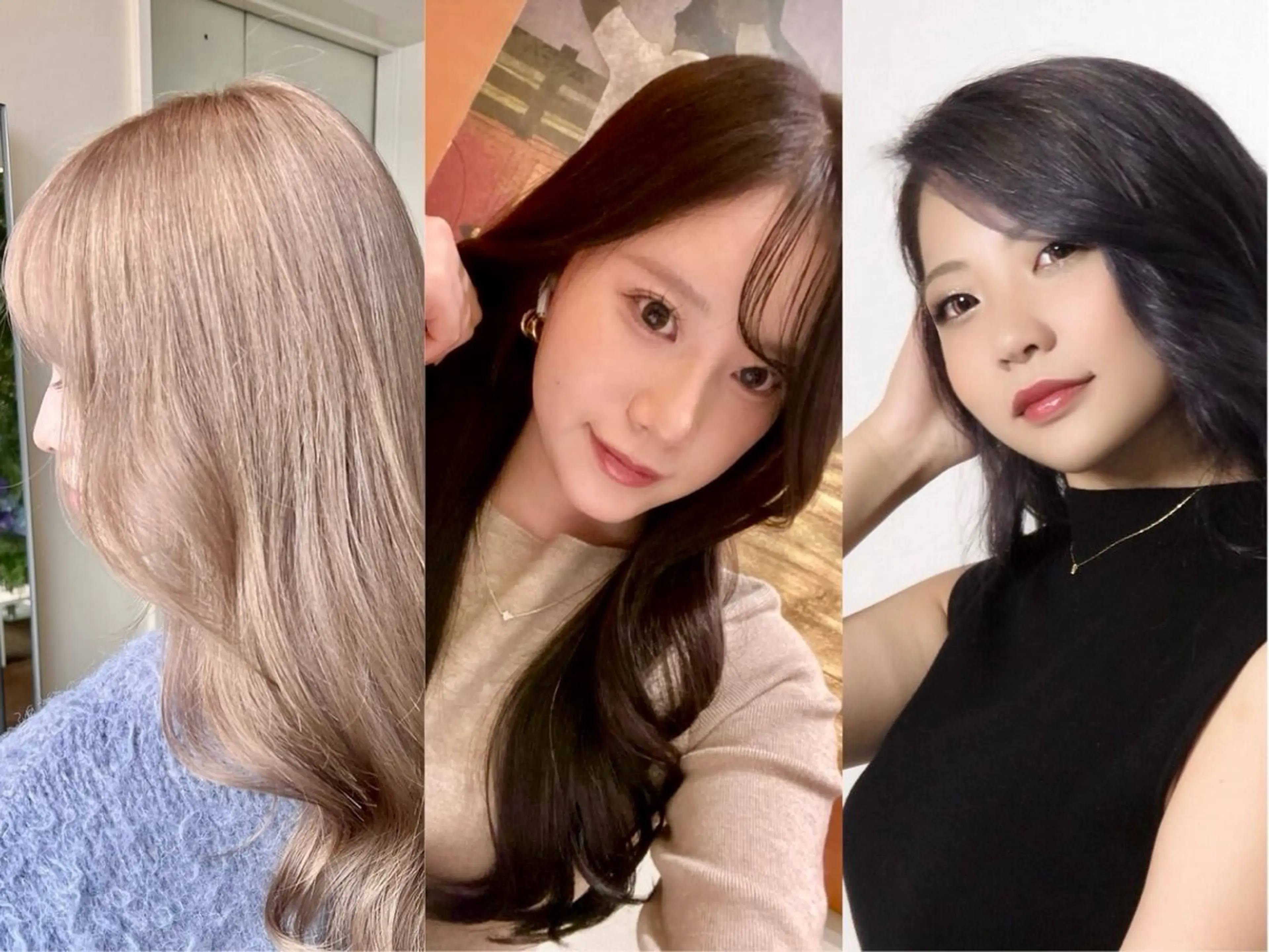 セミロング カット ヘアカラー W_SALON ［四条河原町］のヘアスタイル