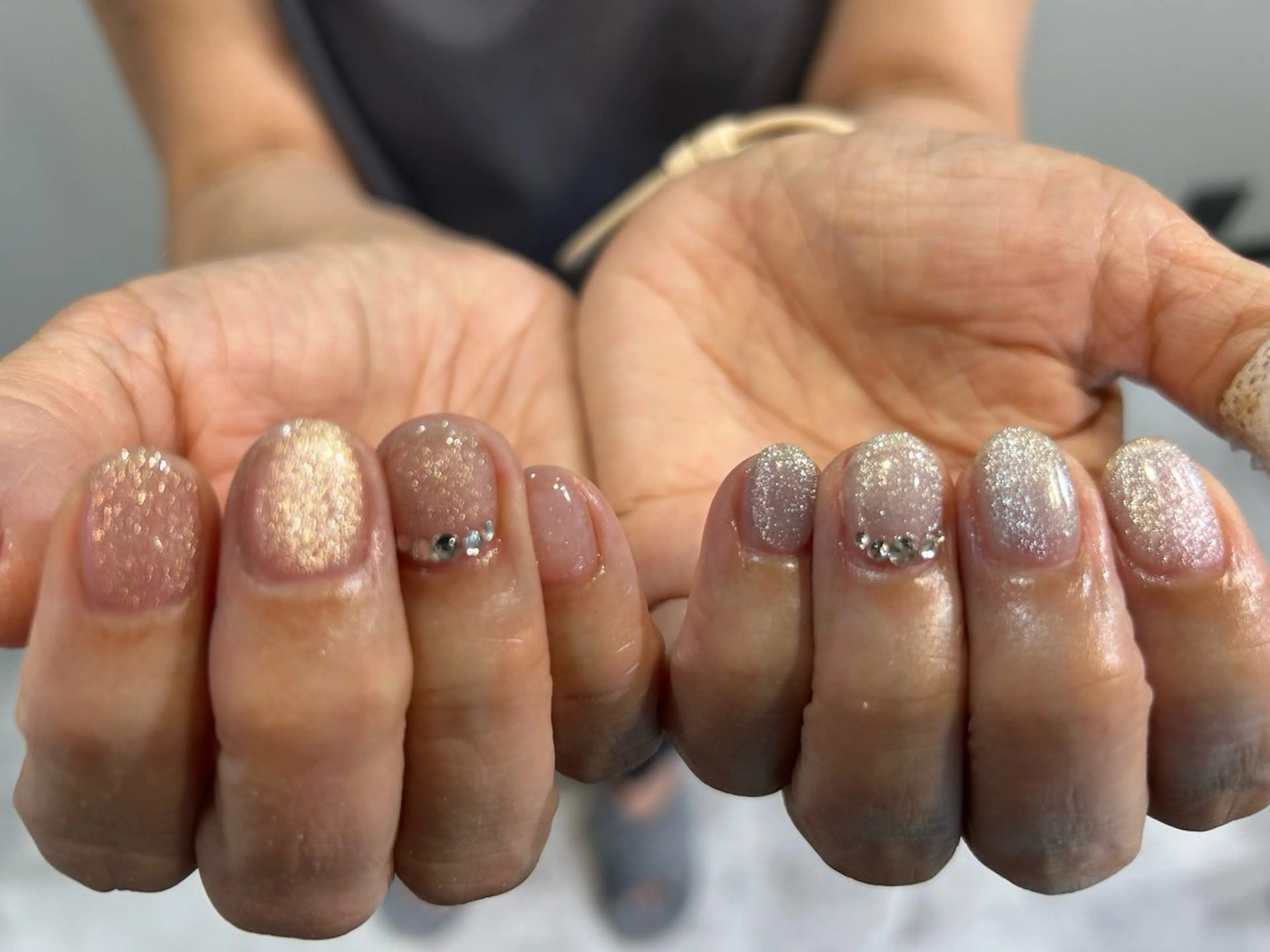 ネイル マグネットネイル ululimi nailsalonのネイルデザイン