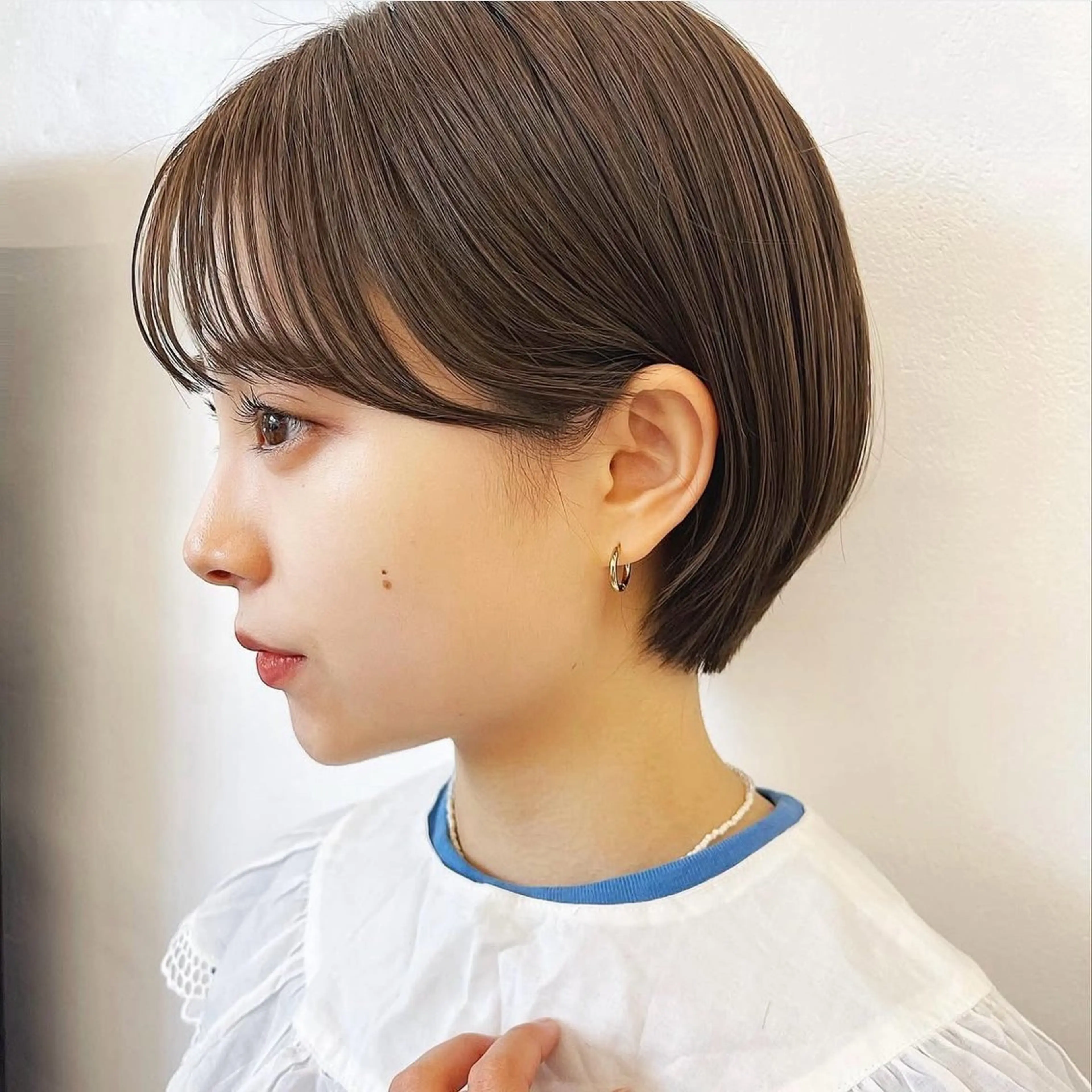 ショート カラー 柔らかいレイヤー🌿 大人ヘア/みっきーのヘアスタイル