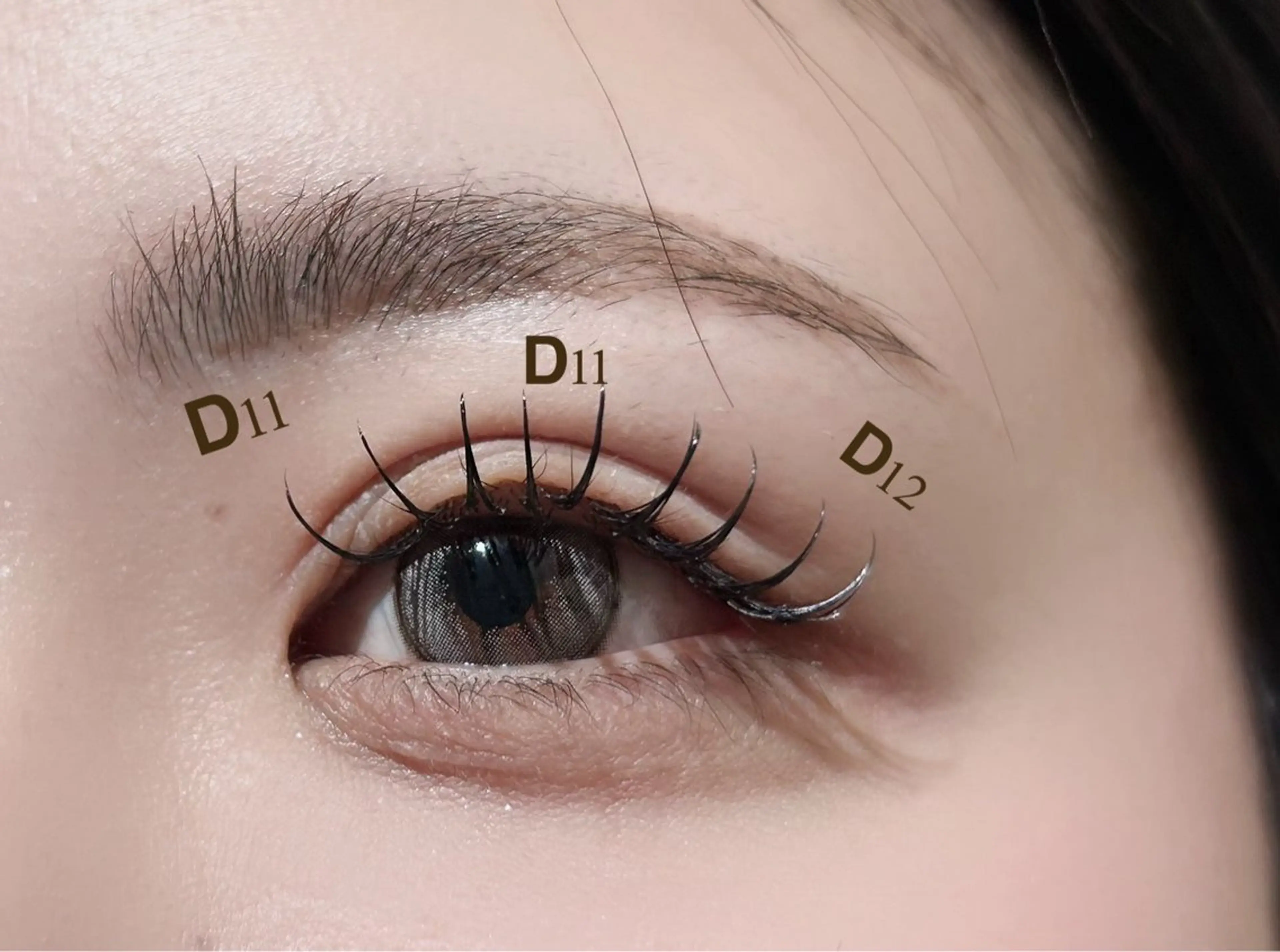 マツエク・マツパ 束感まつ毛 マツエク レイ ⭐︎のマツエク・マツパデザイン