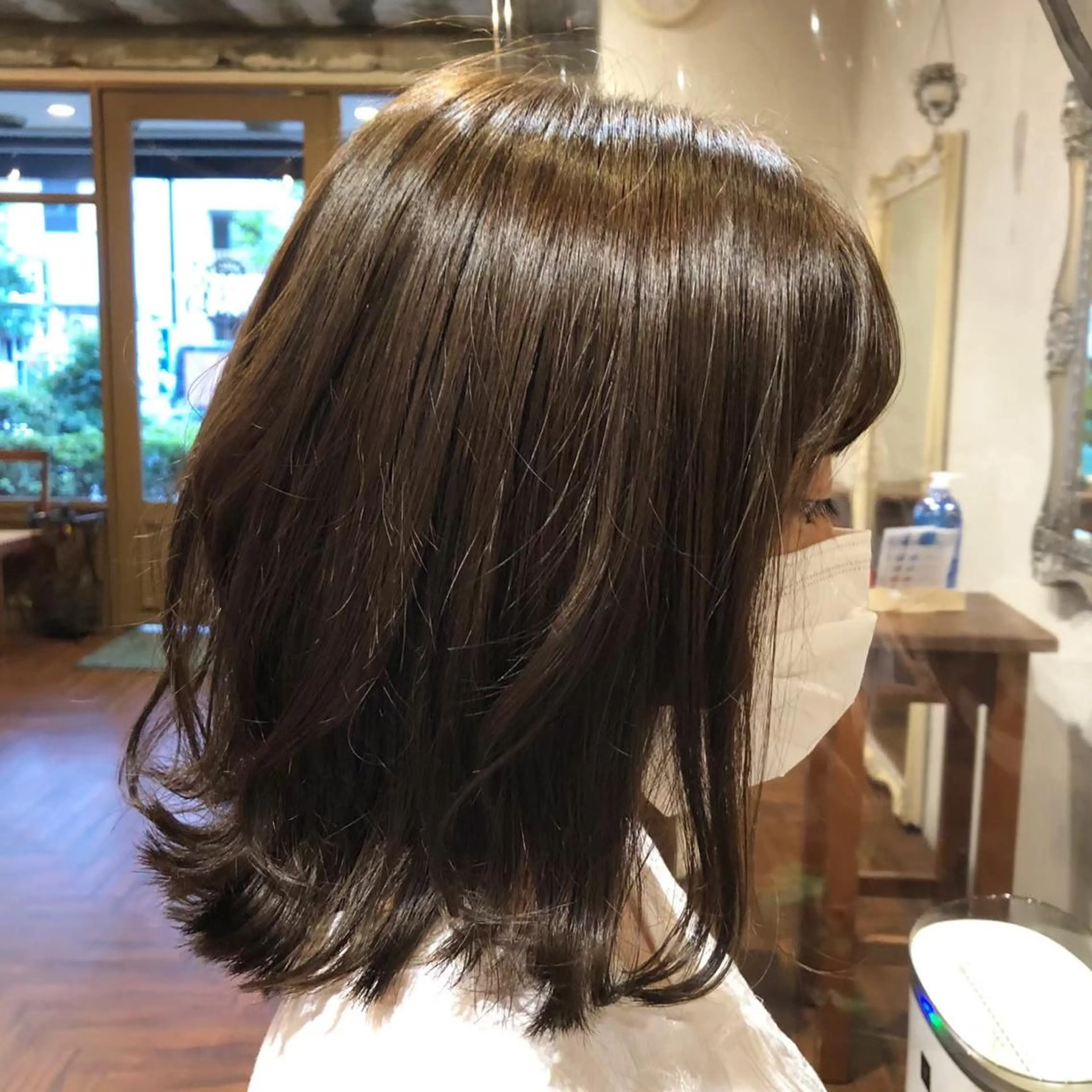 ミディアム カラー 小谷野 七海🐬のヘアスタイル
