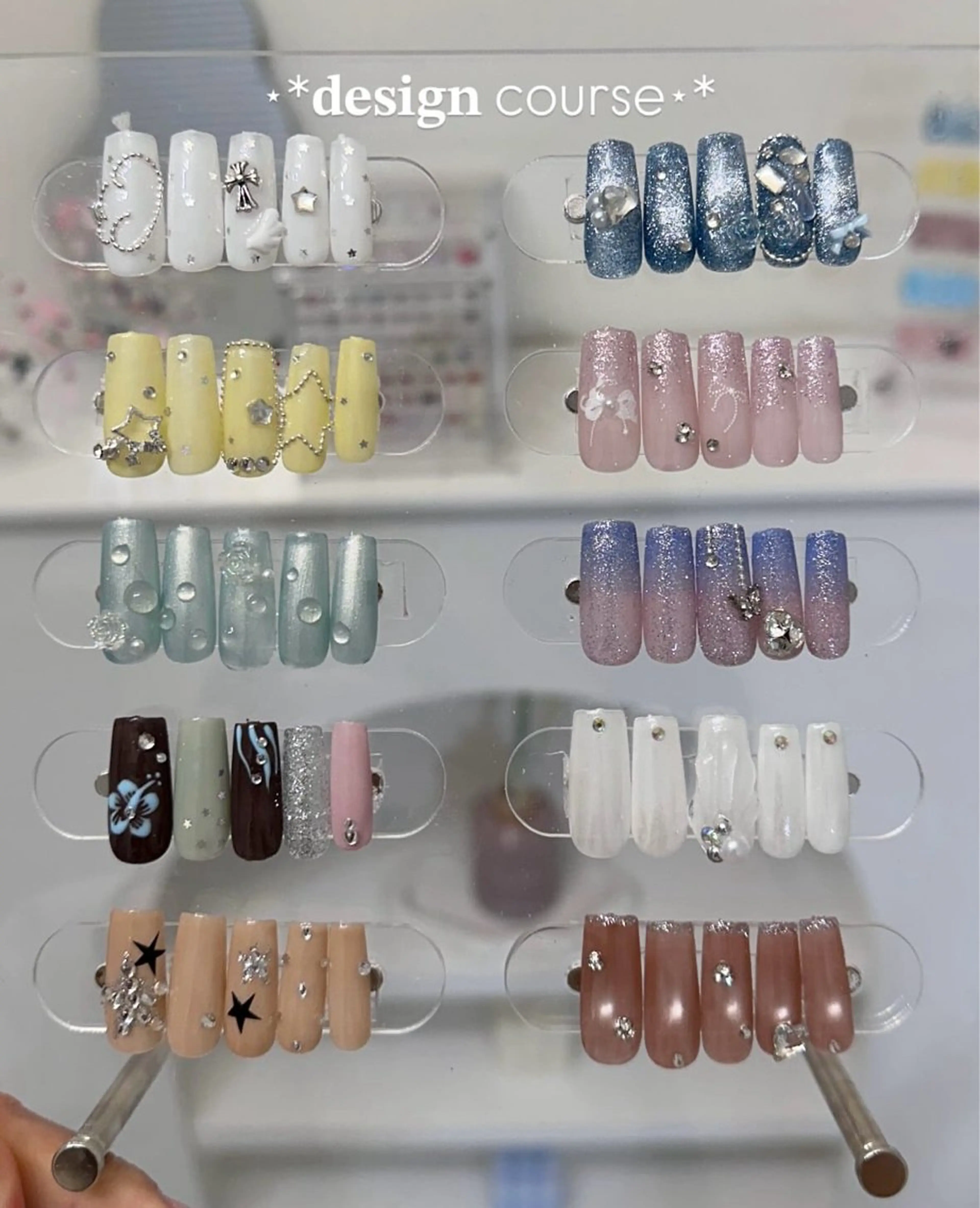 ネイル ハンドネイル 韓国ネイル♡ mimyのネイルデザイン