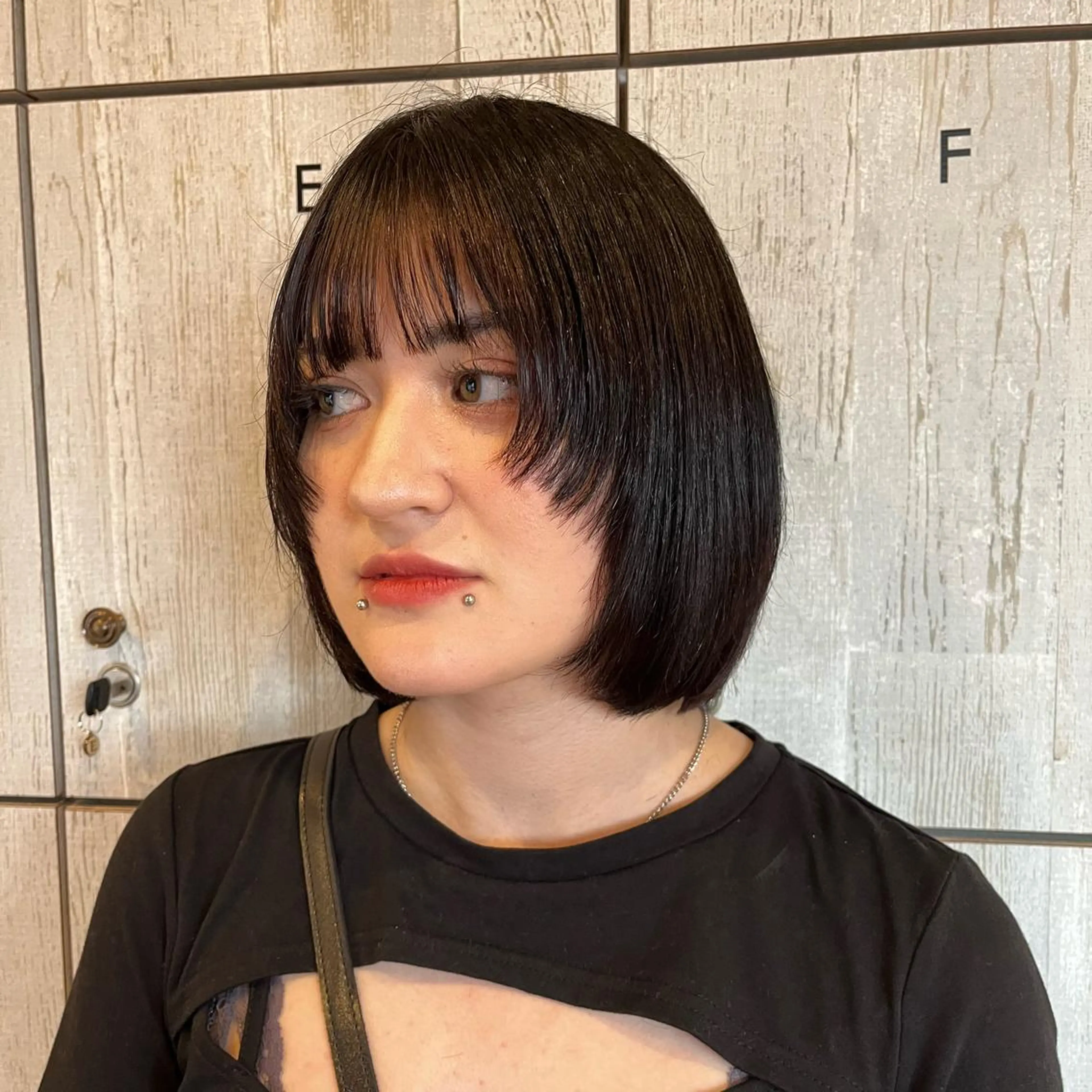 ショート ボブ ウルフカット ♡ナナコ♡ レイヤー/艶髪のヘアスタイル