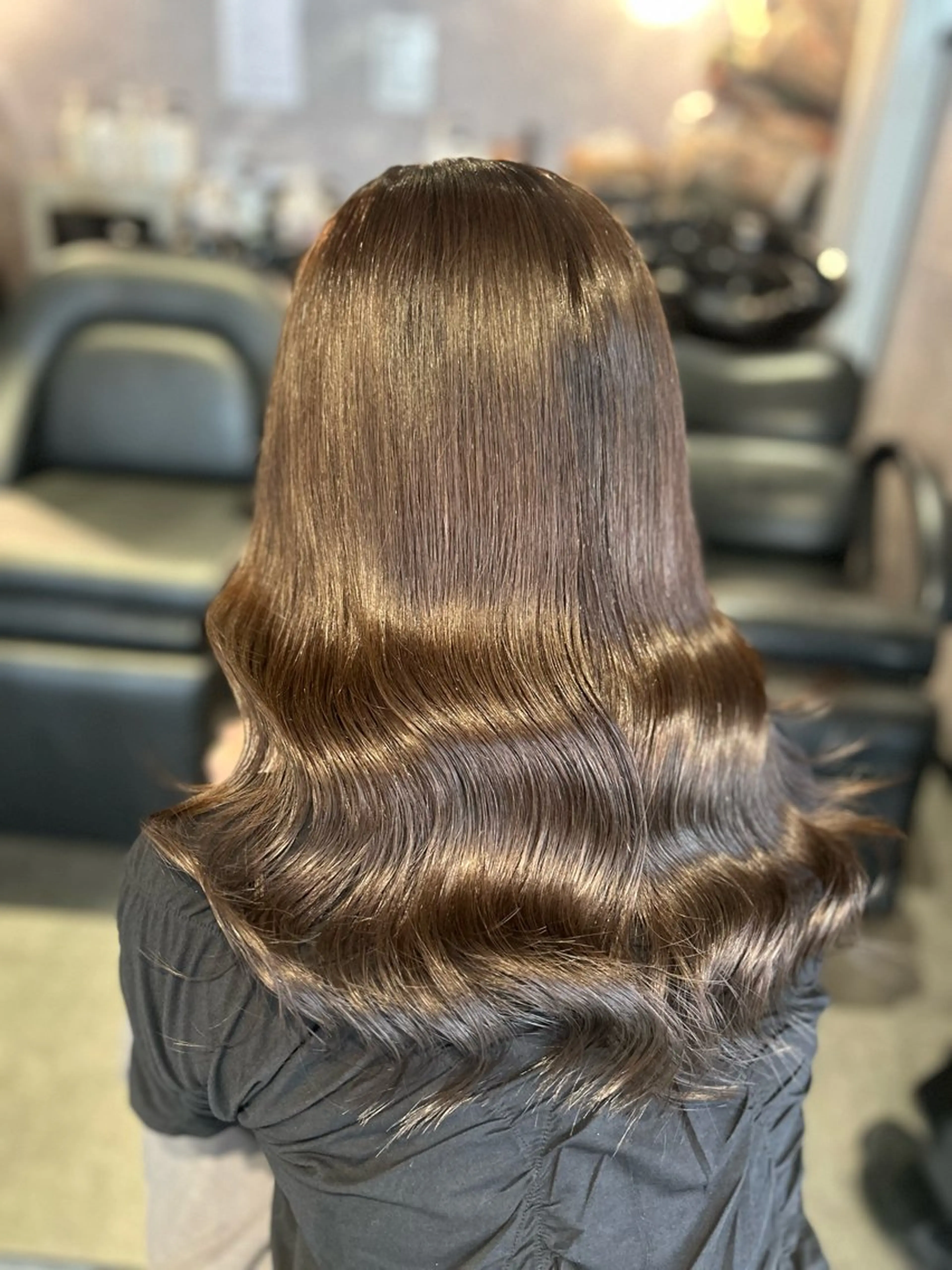 カラー elubylovis nanaseのヘアスタイル