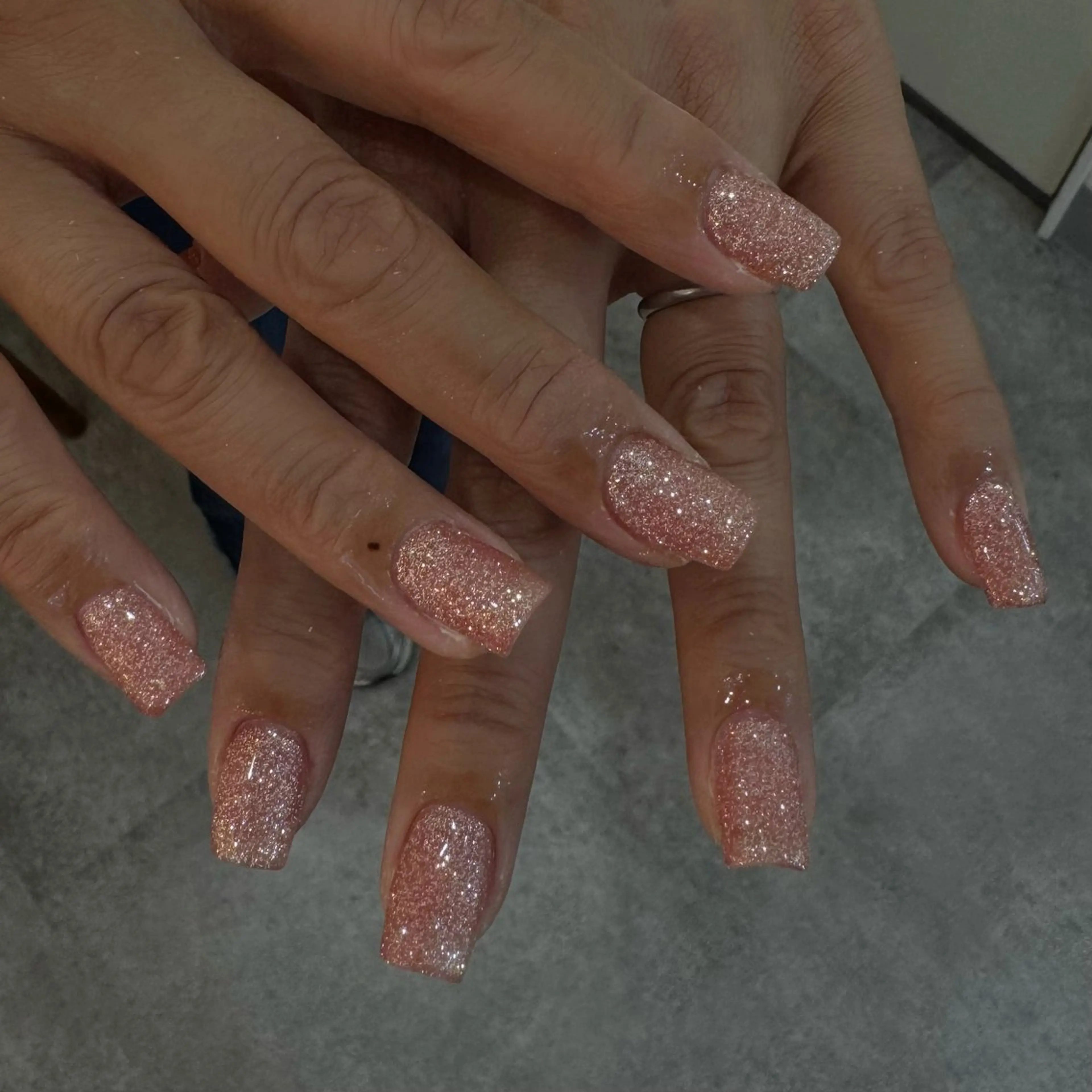 ネイル フラッシュネイル マグネットネイル 春ネイル ハンドネイル LOOP kanaのネイルデザイン