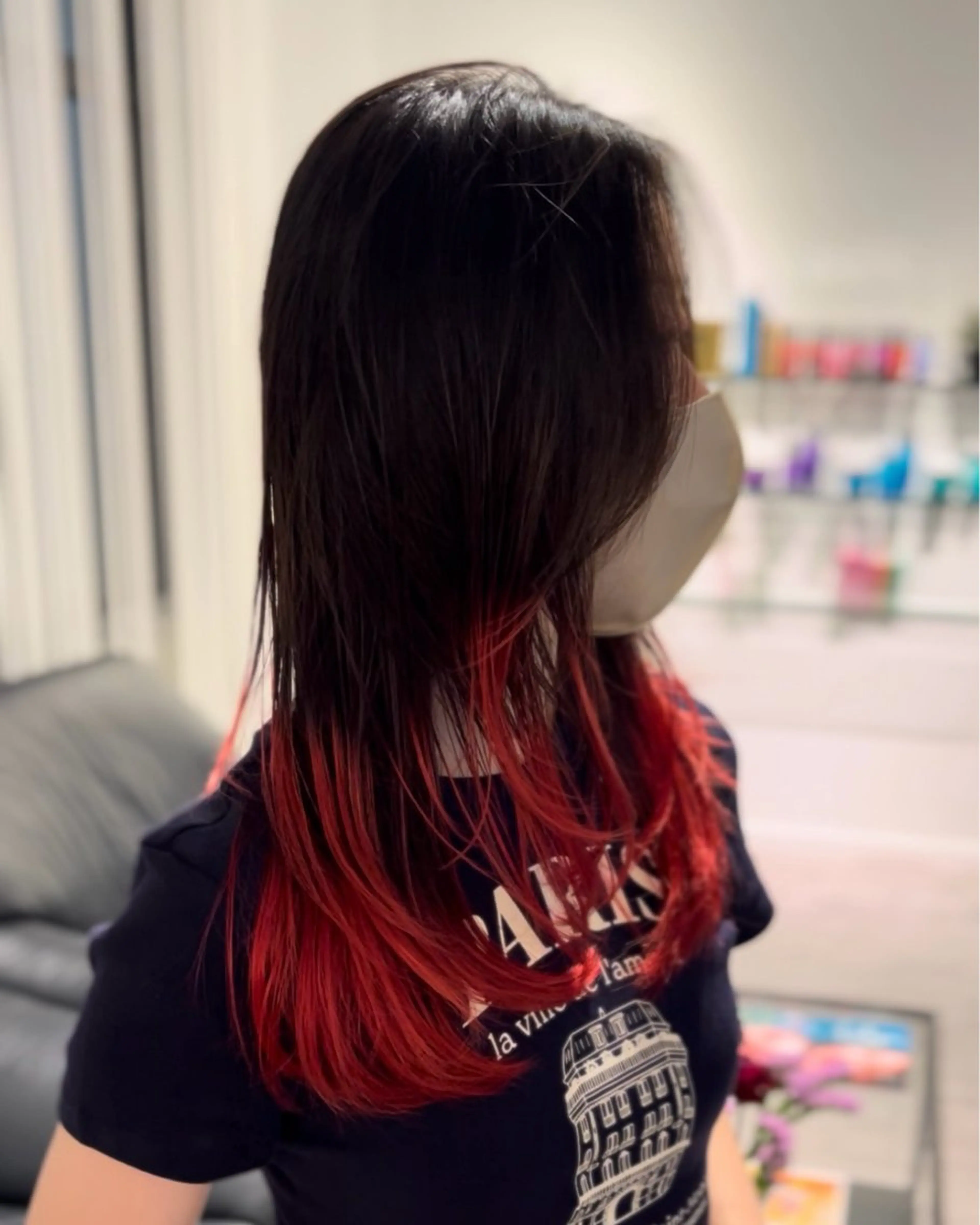 セミロング 亀井 慎太郎のヘアスタイル