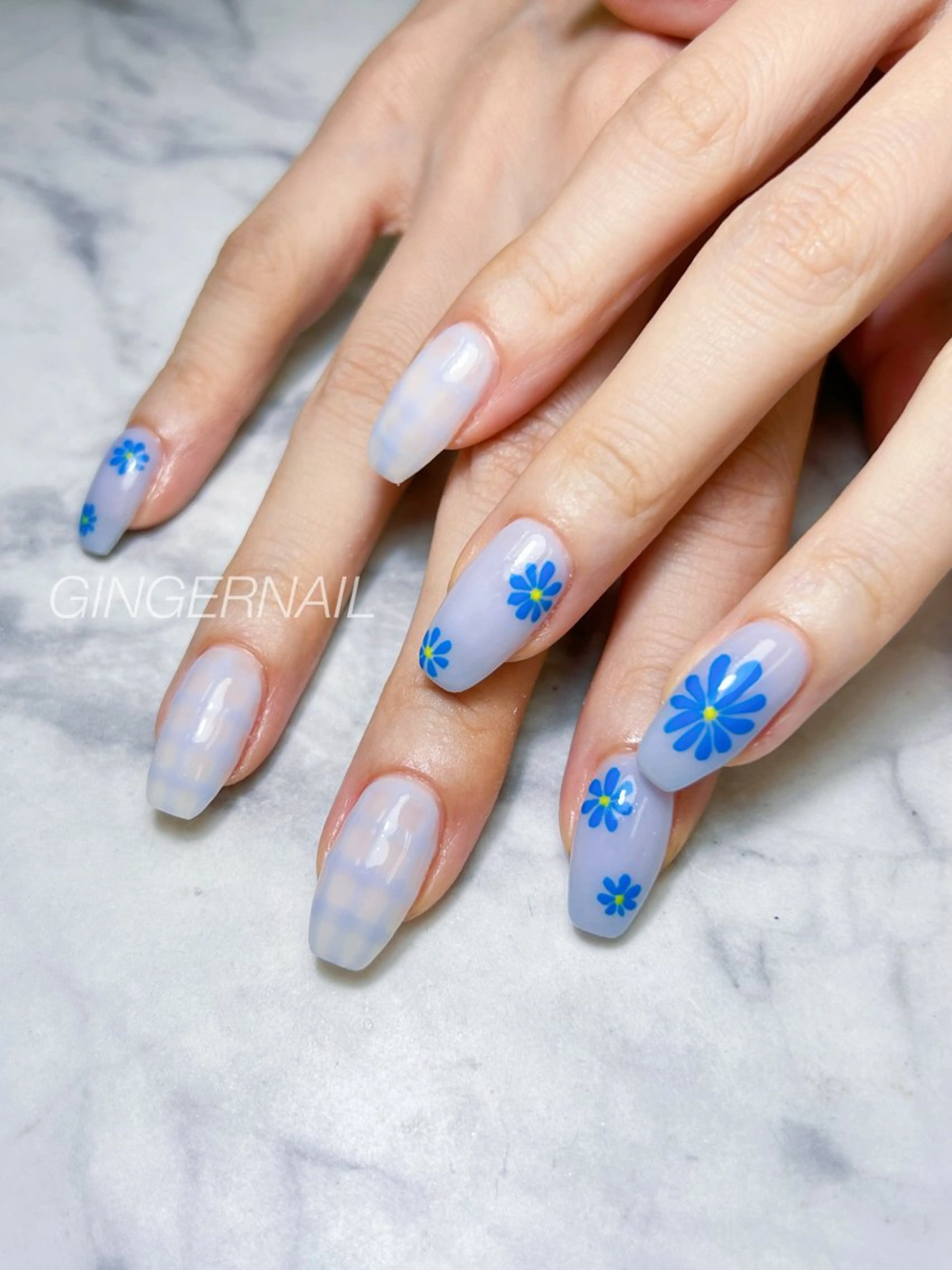 ネイル ハンドネイル ハンドケア 代々木 GINGERNAILのネイルデザイン