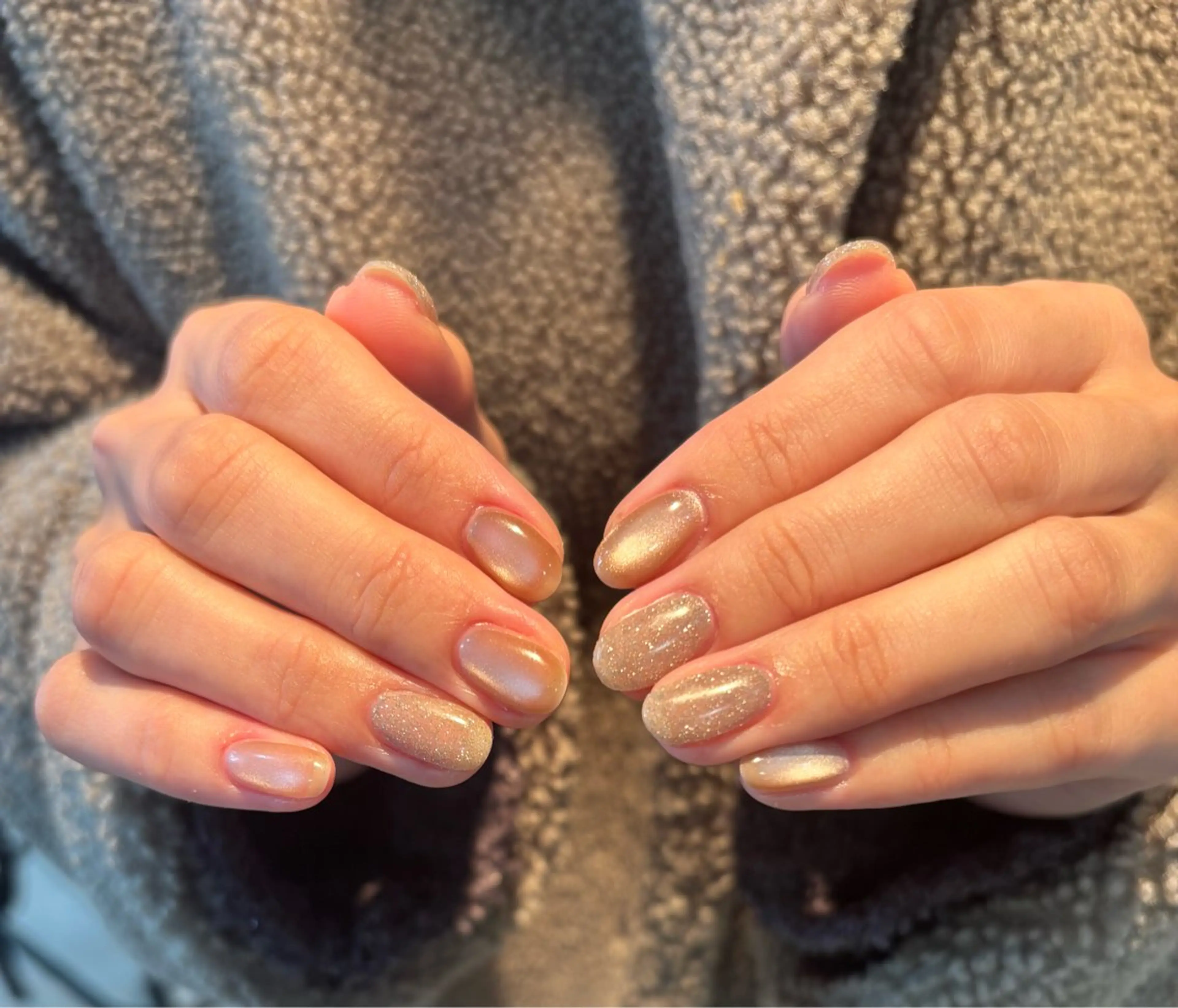 ネイル フラッシュネイル マグネットネイル free'snail N A Oのネイルデザイン