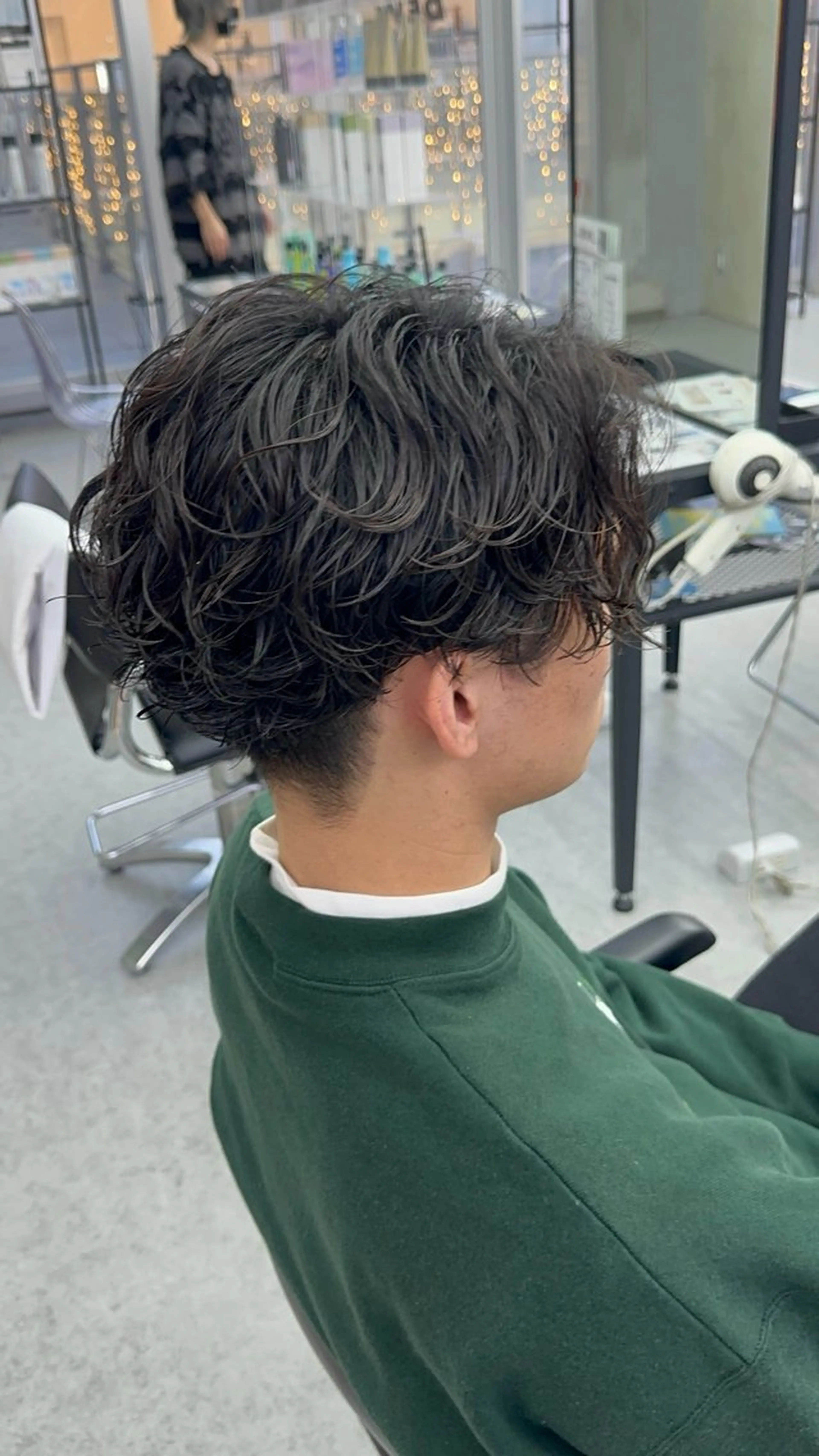 ショート パーマ メンズ カット パーマ DEW SHUNSUKEのヘアスタイル