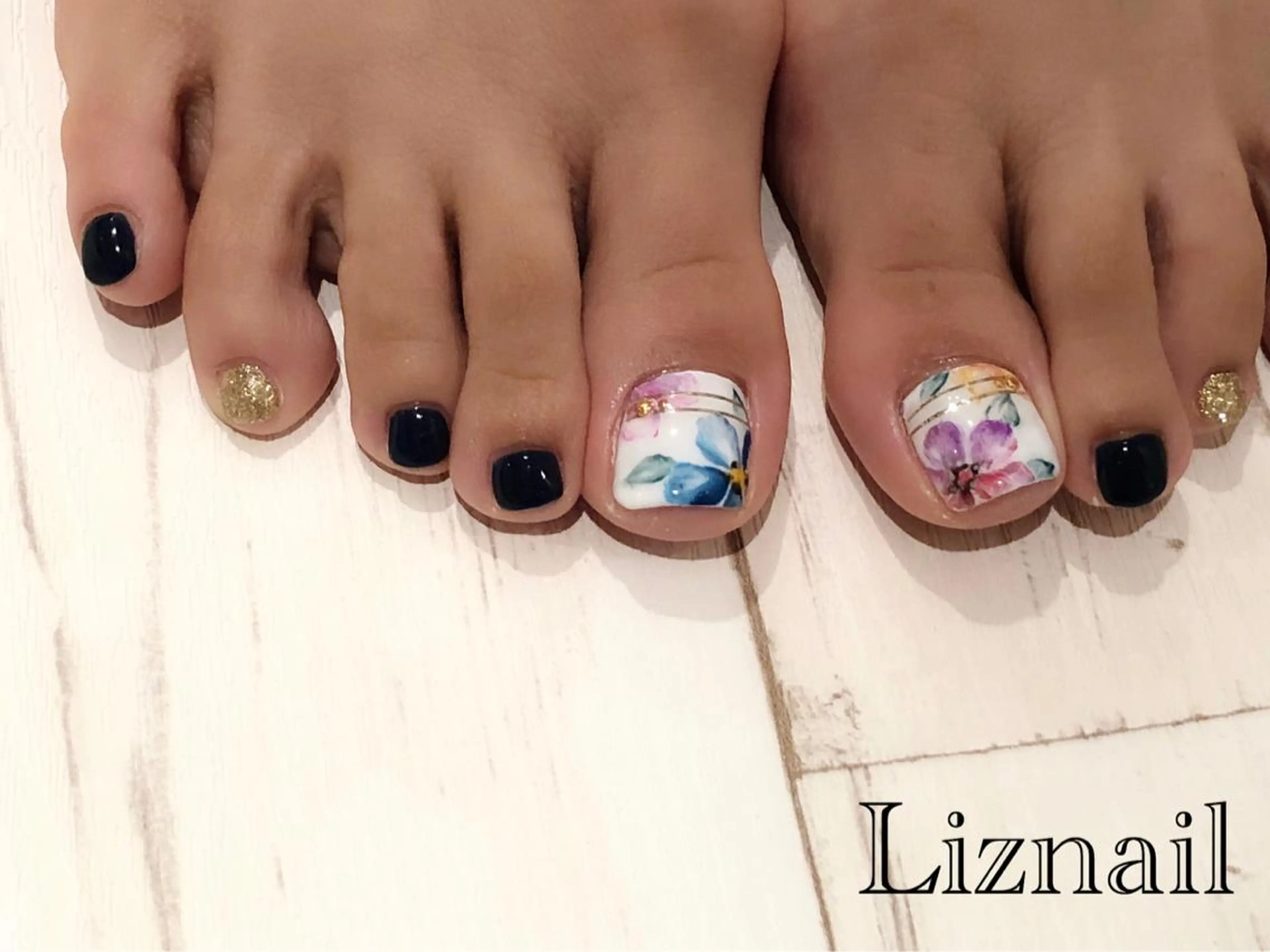 ネイル フットネイル Rawr / saoriのネイルデザイン