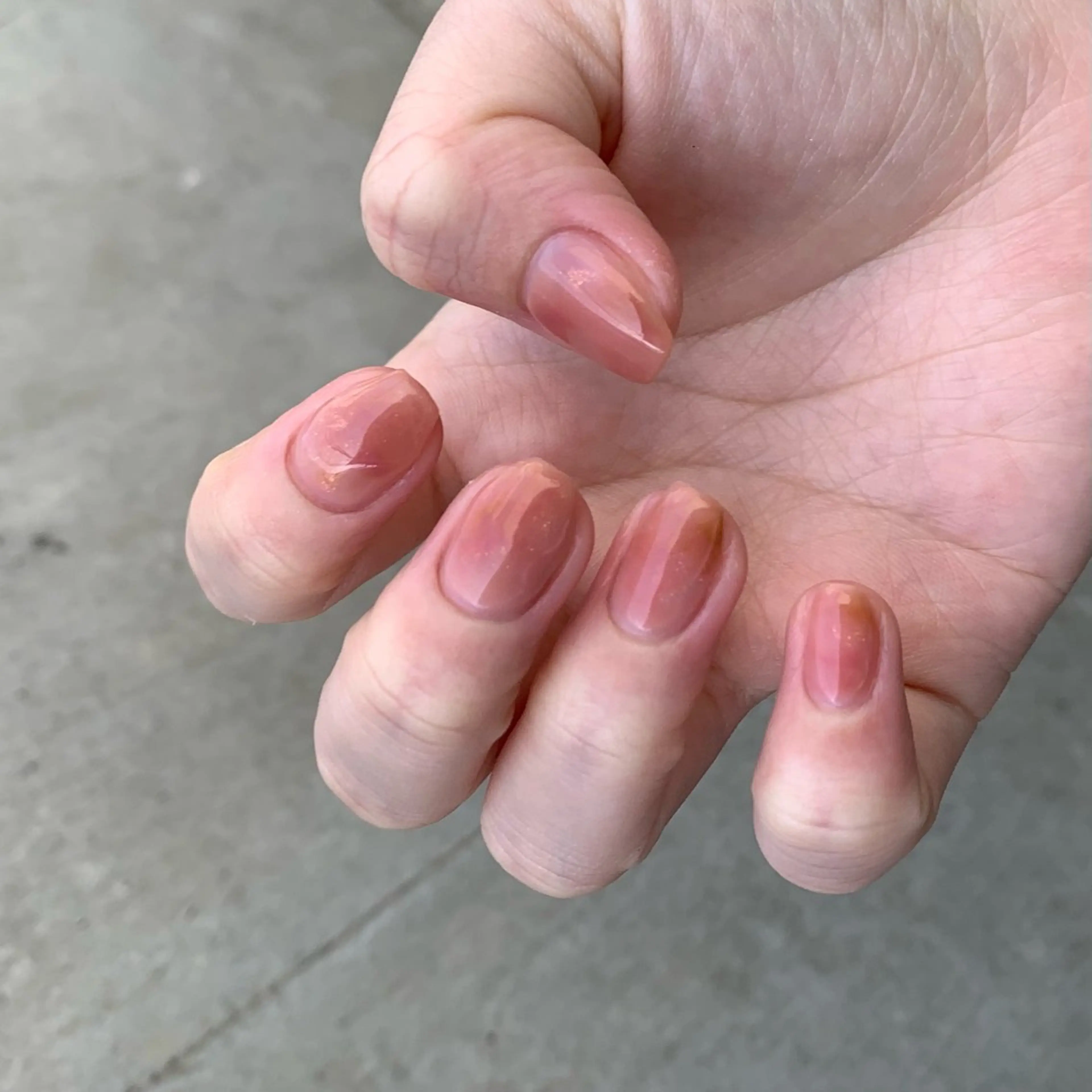 ネイル ハンドネイル YUKIMO🍎名駅 /ニュアンスのネイルデザイン