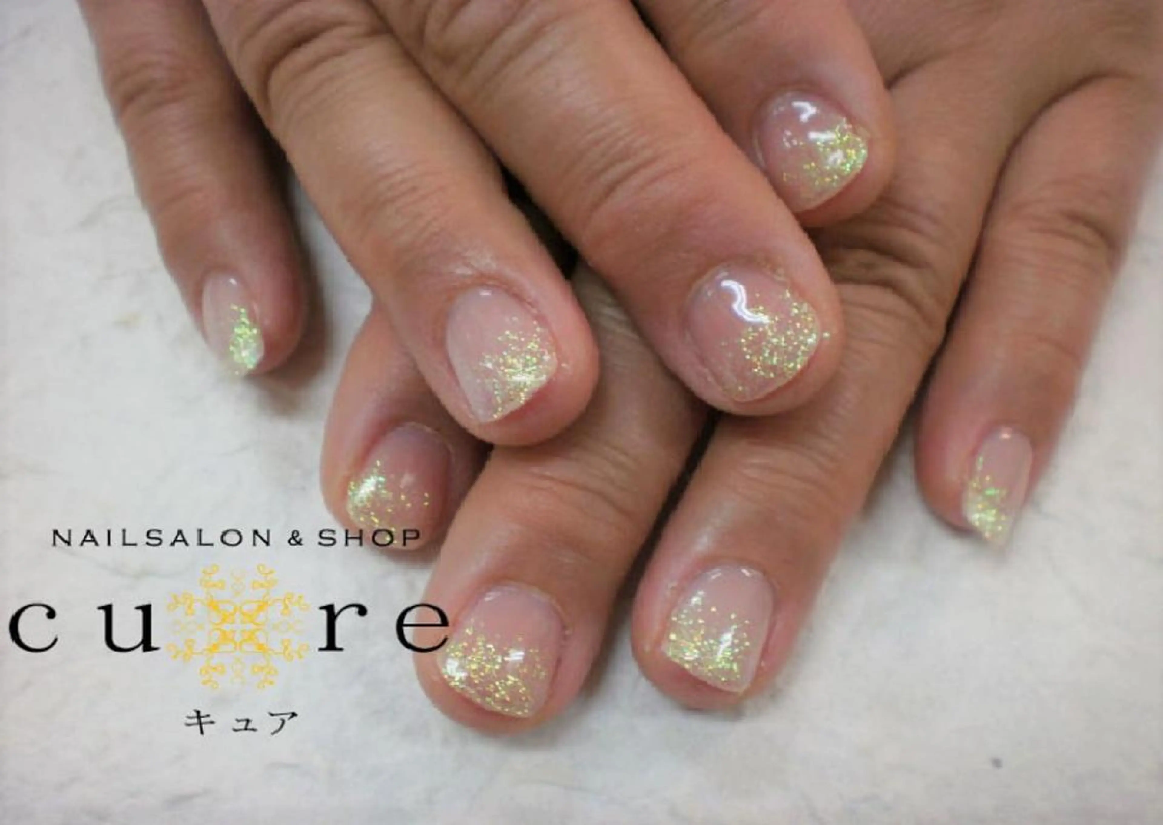 ショート ネイル ネイルサロン Cureのネイルデザイン