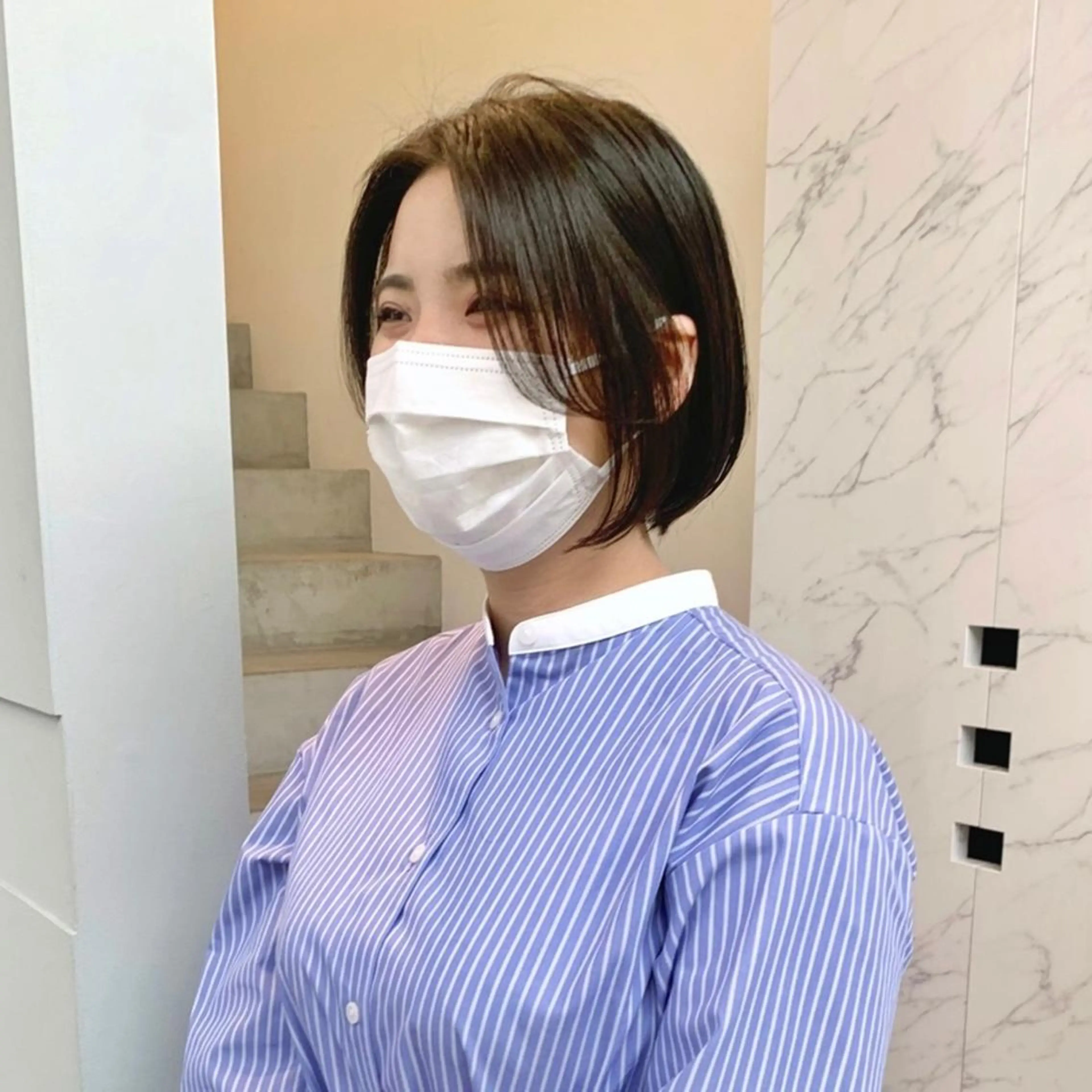 ショート aoi /パーマ /まるみショートのヘアスタイル